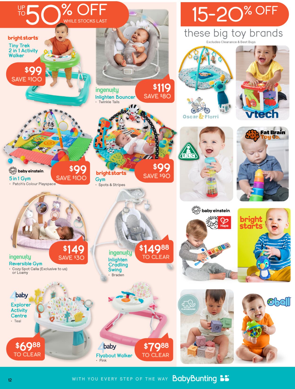 Baby Bunting Catalogue - 25/01-26/02/2023 (Page 12)