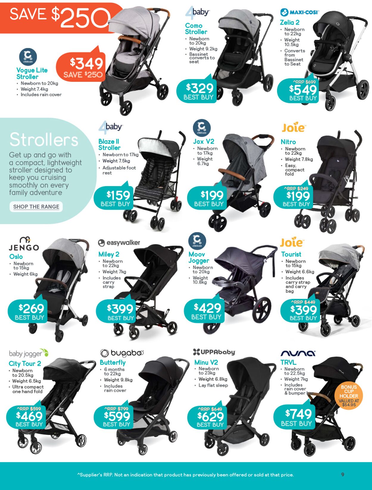 Baby Bunting Catalogue - 28/03-30/04/2023 (Page 9)