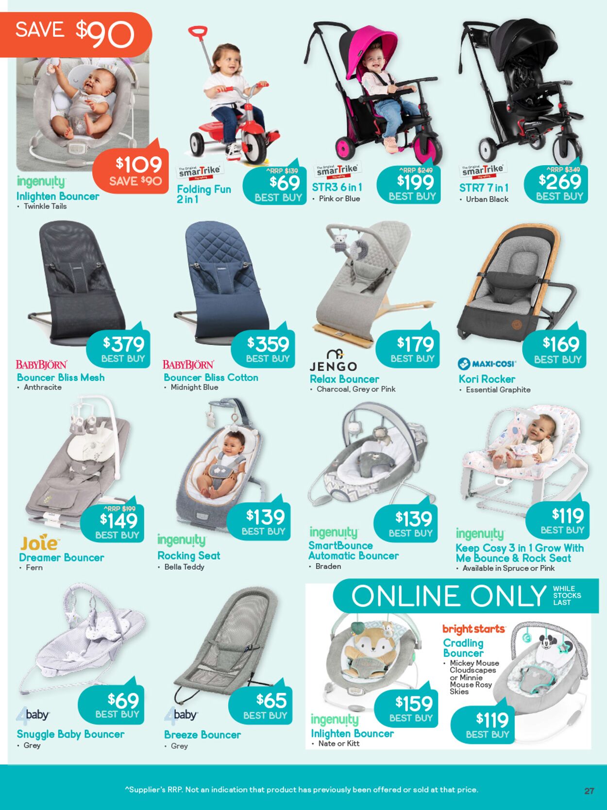 Baby Bunting Catalogue - 28/03-30/04/2023 (Page 27)