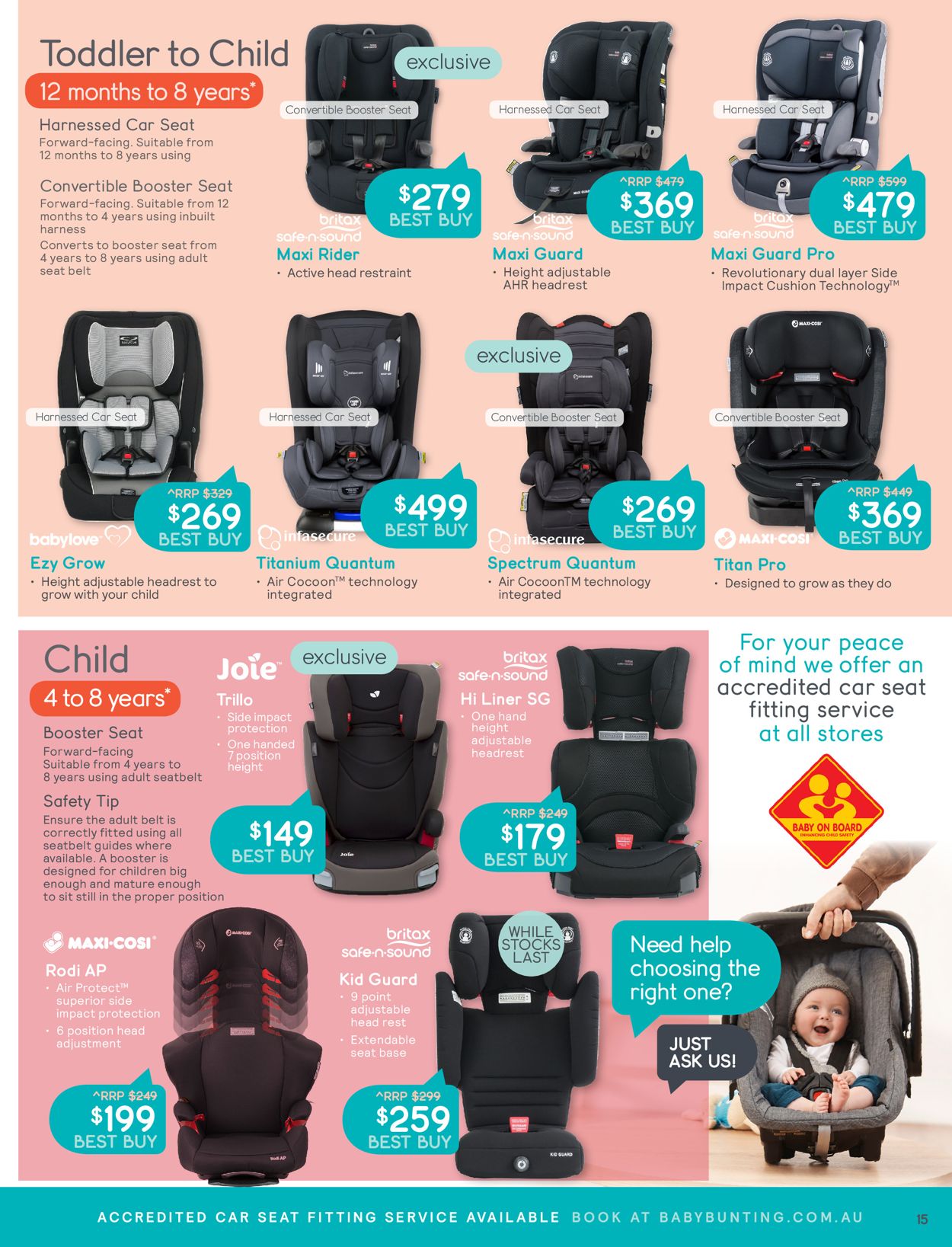 Baby Bunting Catalogue - 16/11-06/12/2020 (Page 15)