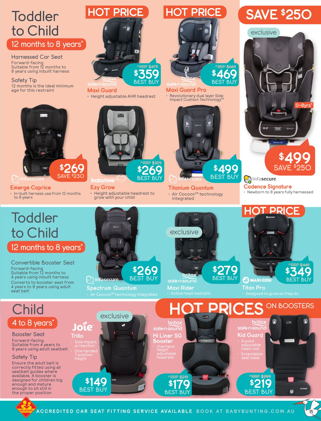 Baby Bunting - Christmas 2020 Catalogue - 26/12-10/01/2021 (Page 15)