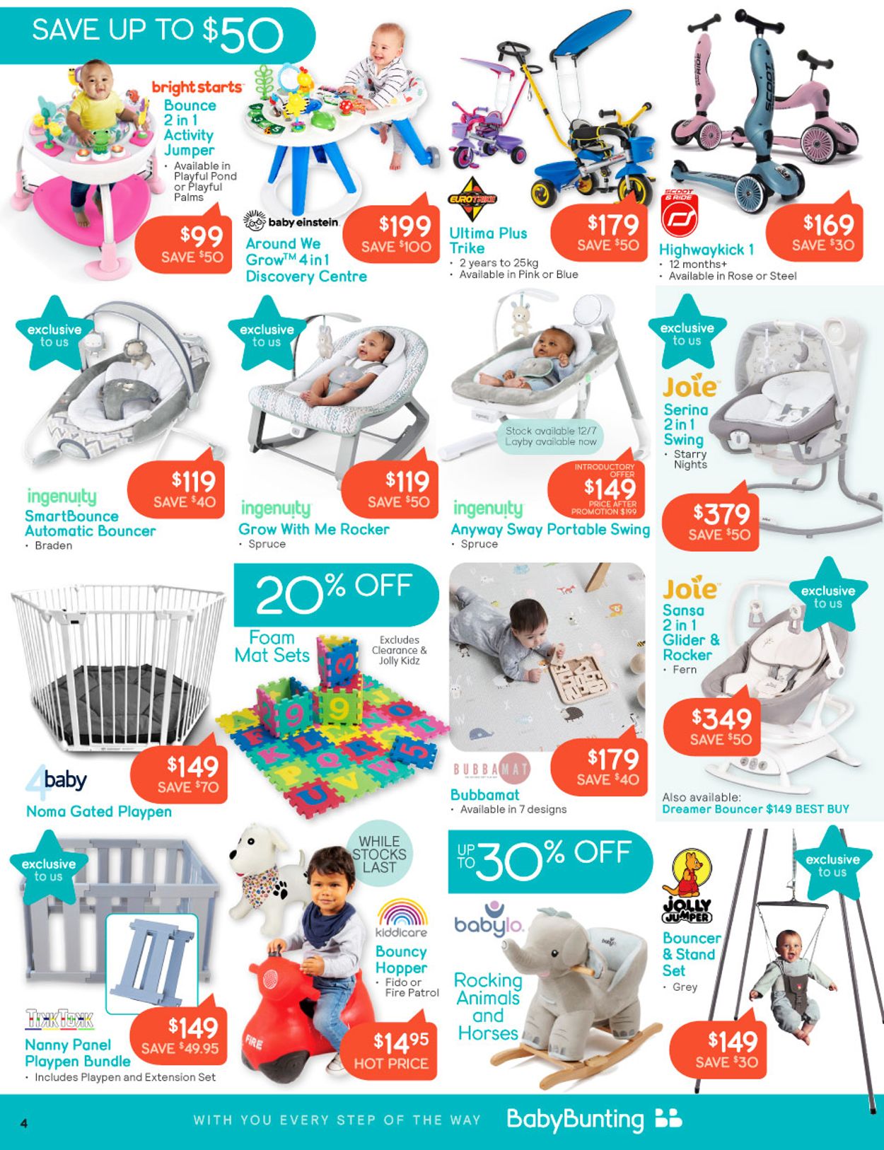 Baby Bunting Catalogue - 05/07-25/07/2021 (Page 4)