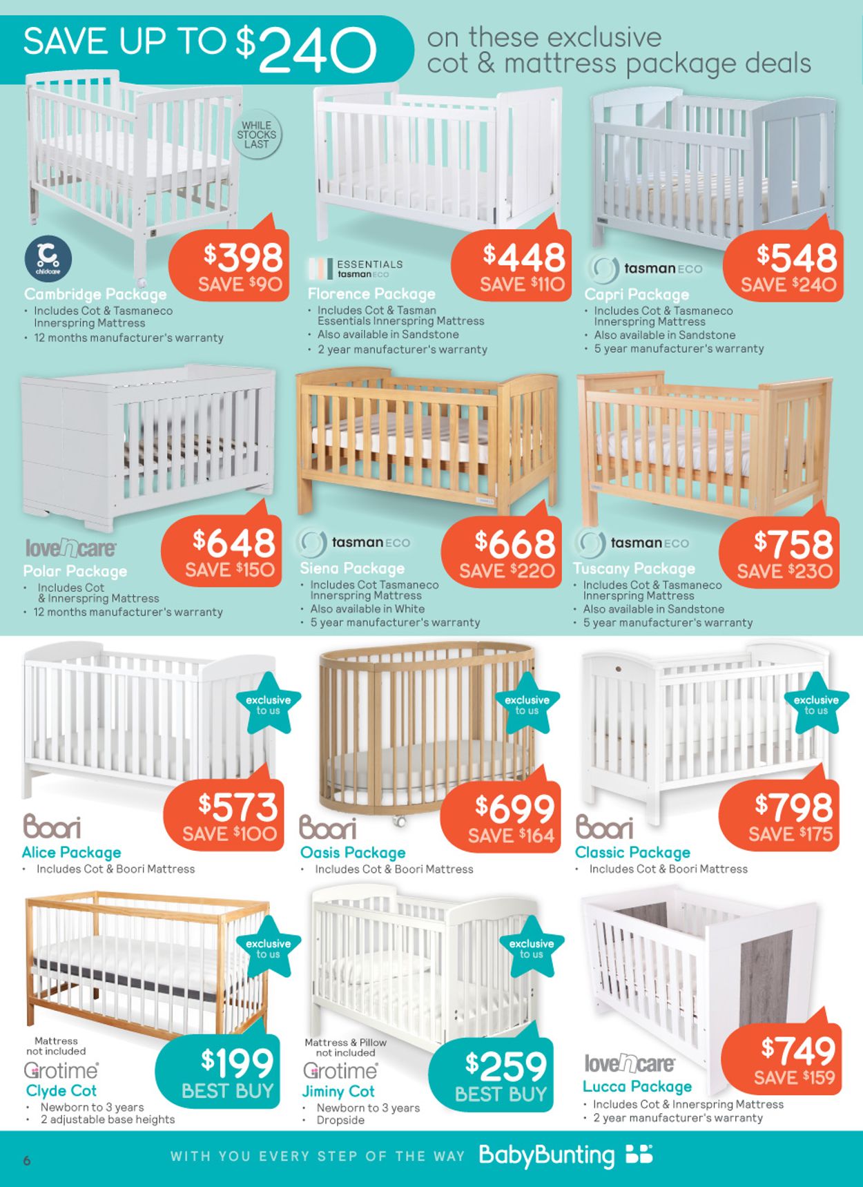 Baby Bunting Catalogue - 22/09-17/10/2021 (Page 6)