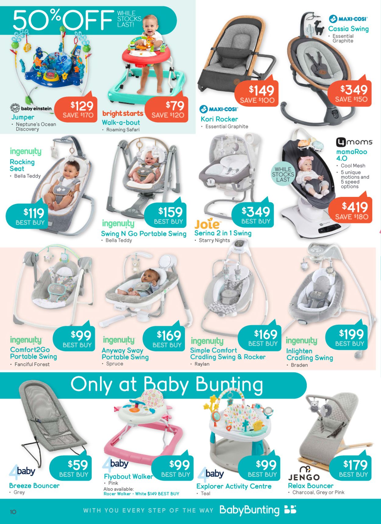 Baby Bunting Catalogue - 27/07-21/08/2022 (Page 10)