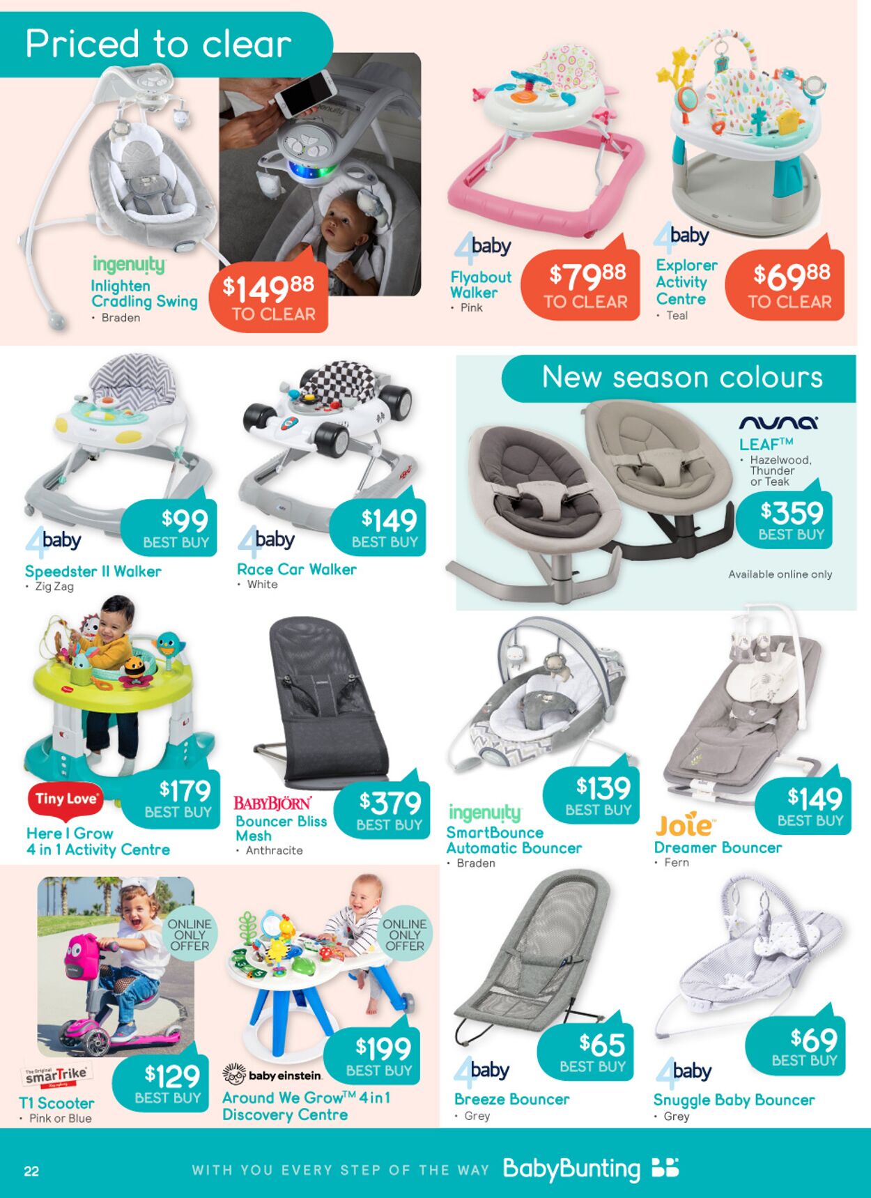 Baby Bunting Catalogue - 09/11-04/12/2022 (Page 22)