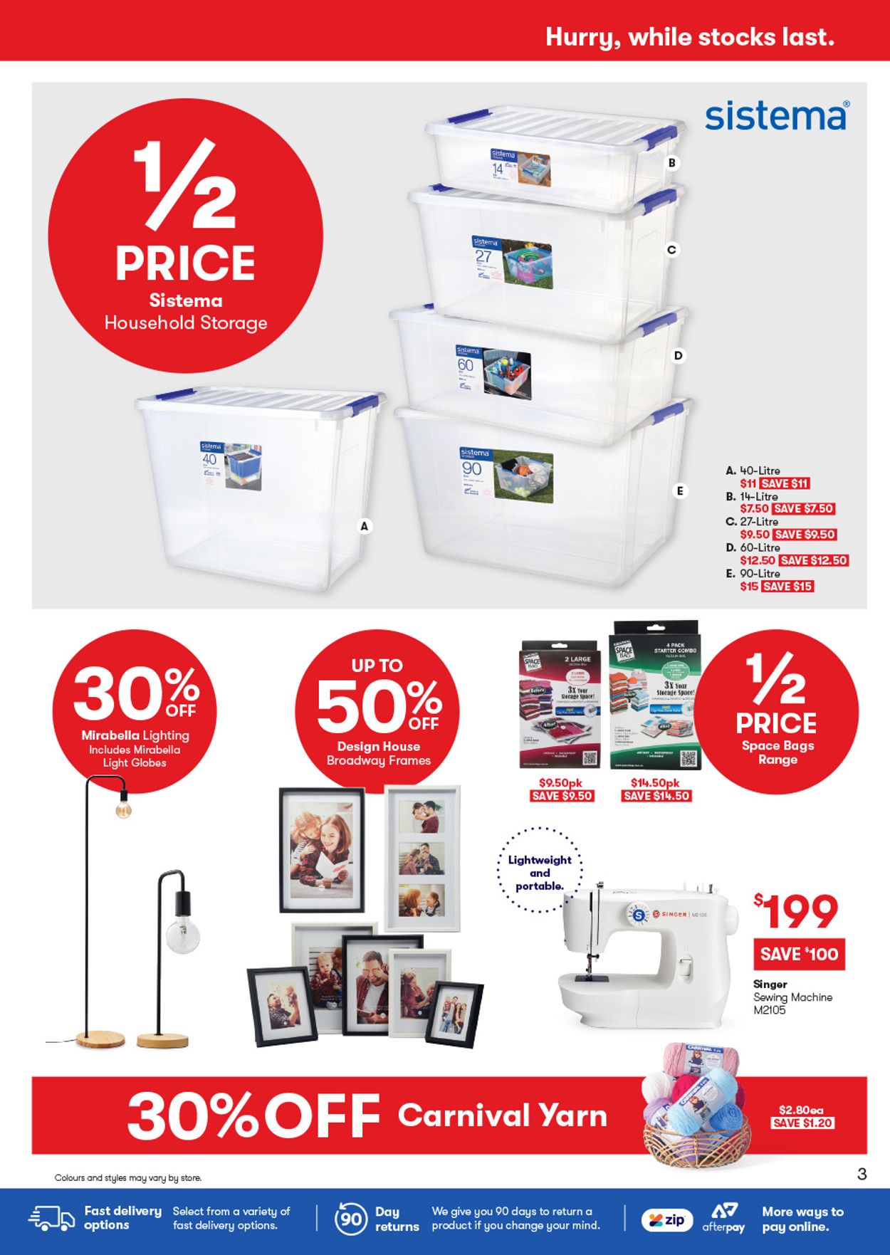 BIG W Boxing Day 2019 Catalogue - 25/12-08/01/2020 (Page 3)