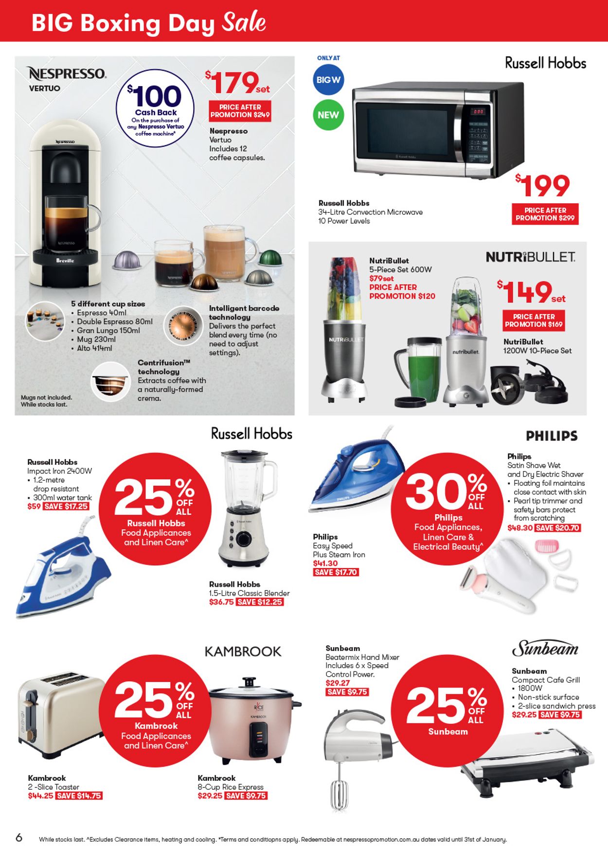 BIG W Boxing Day 2019 Catalogue - 25/12-08/01/2020 (Page 6)