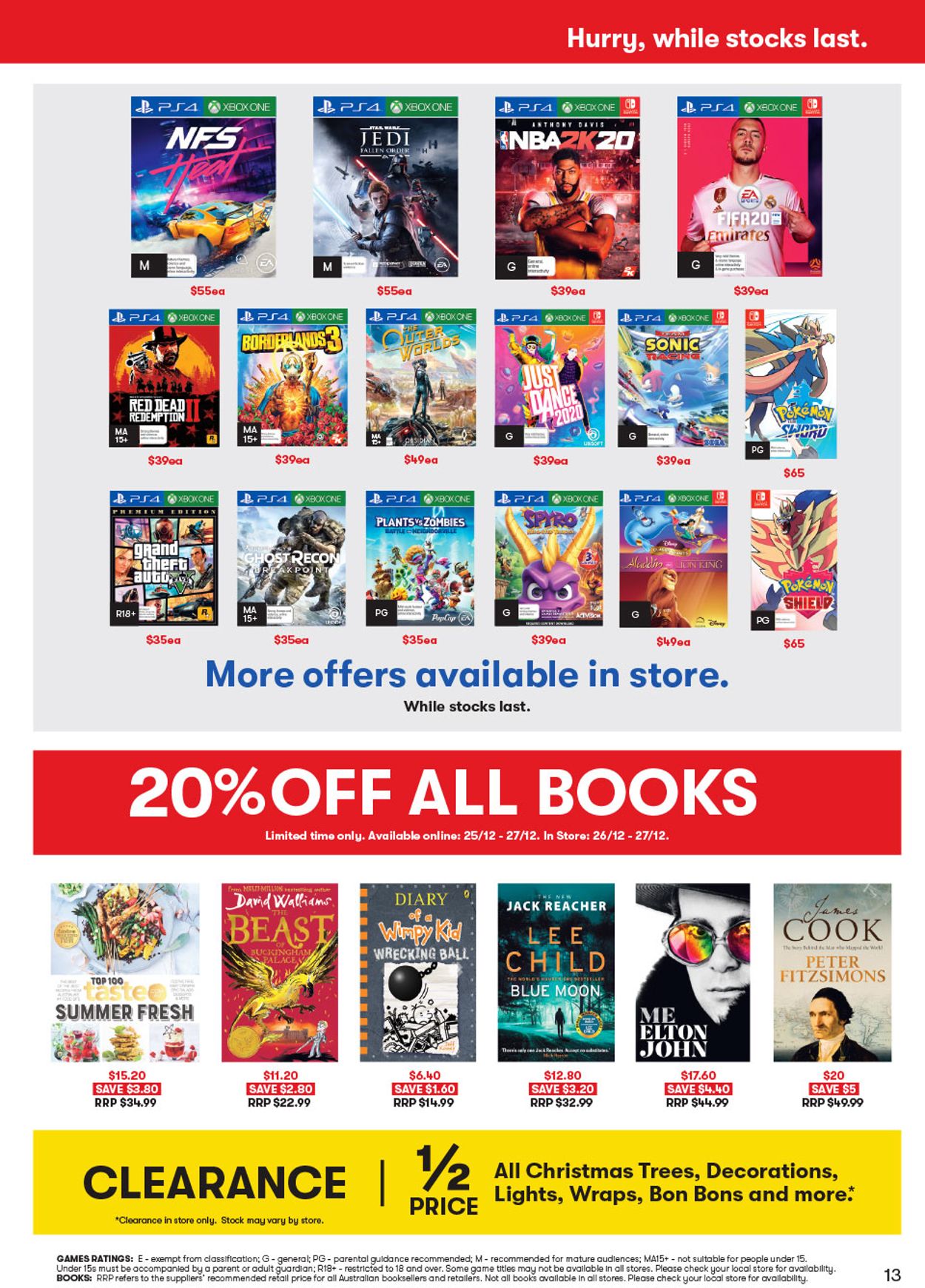 BIG W Boxing Day 2019 Catalogue - 25/12-08/01/2020 (Page 13)