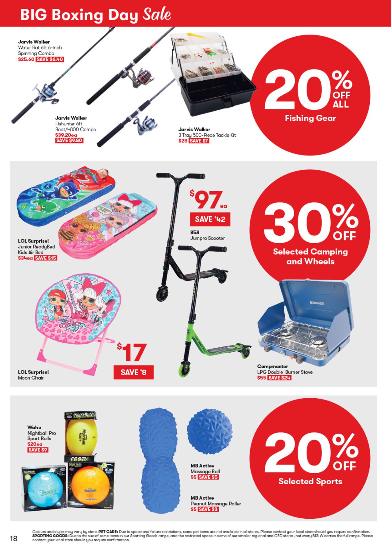BIG W Boxing Day 2019 Catalogue - 25/12-08/01/2020 (Page 18)