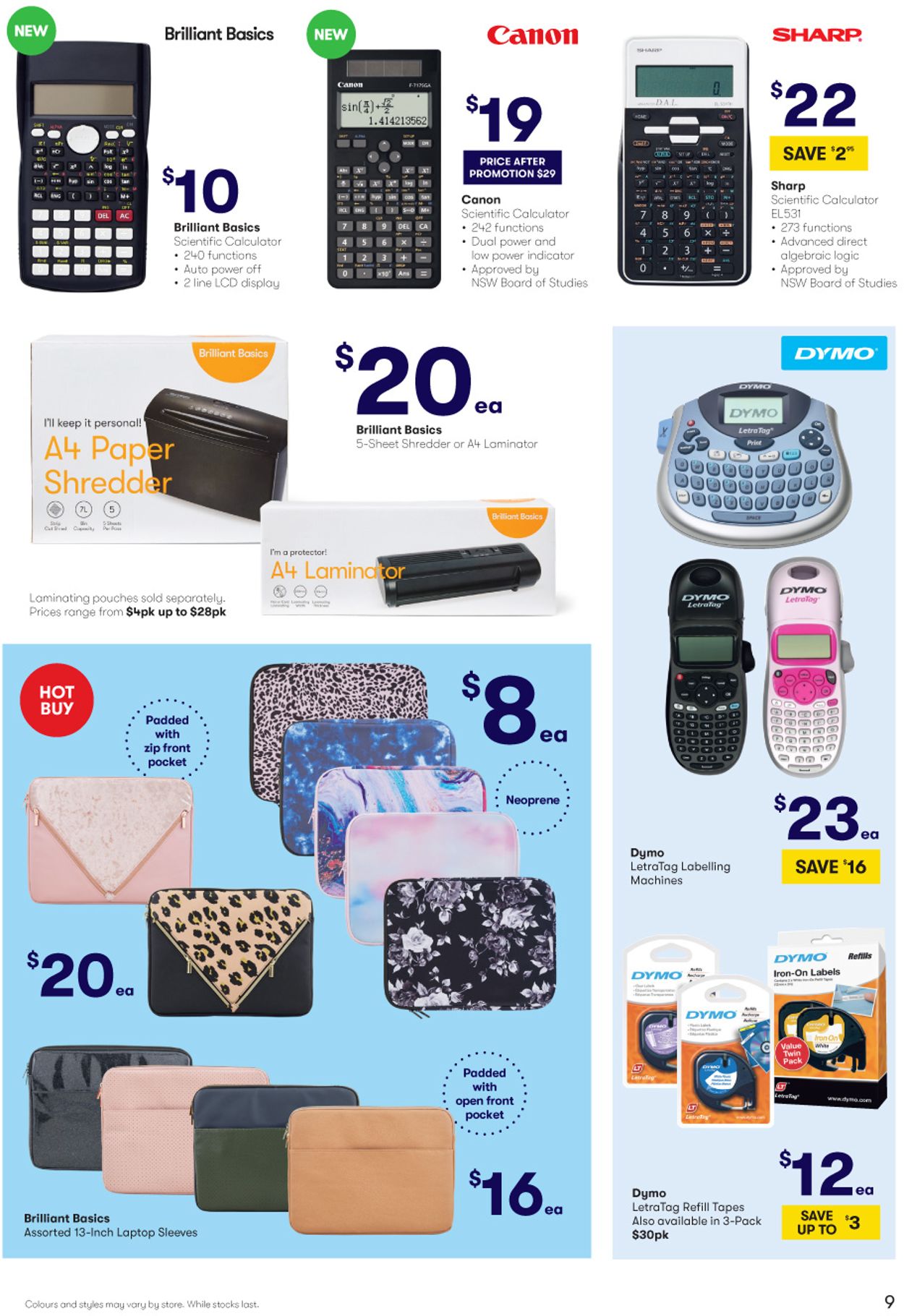 BIG W Back to School Catalogue - 02/01-15/01/2020 (Page 9)