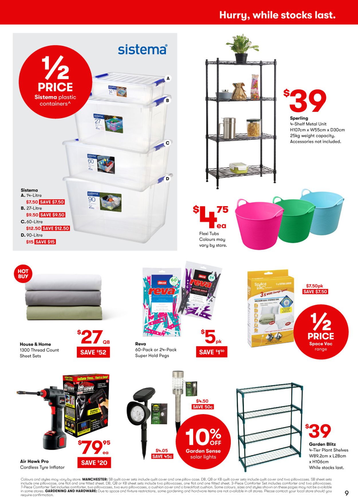 BIG W - Boxing Day 2020 Catalogue - 25/12-06/01/2021 (Page 9)