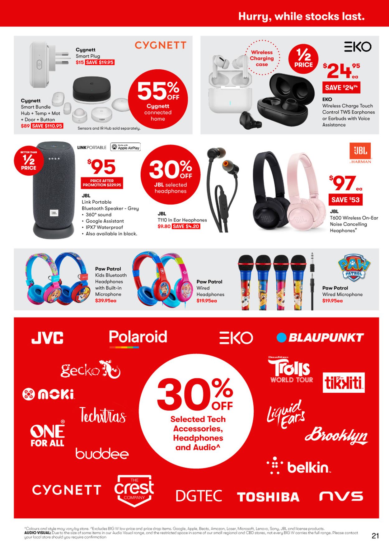 BIG W - Boxing Day 2020 Catalogue - 25/12-06/01/2021 (Page 21)
