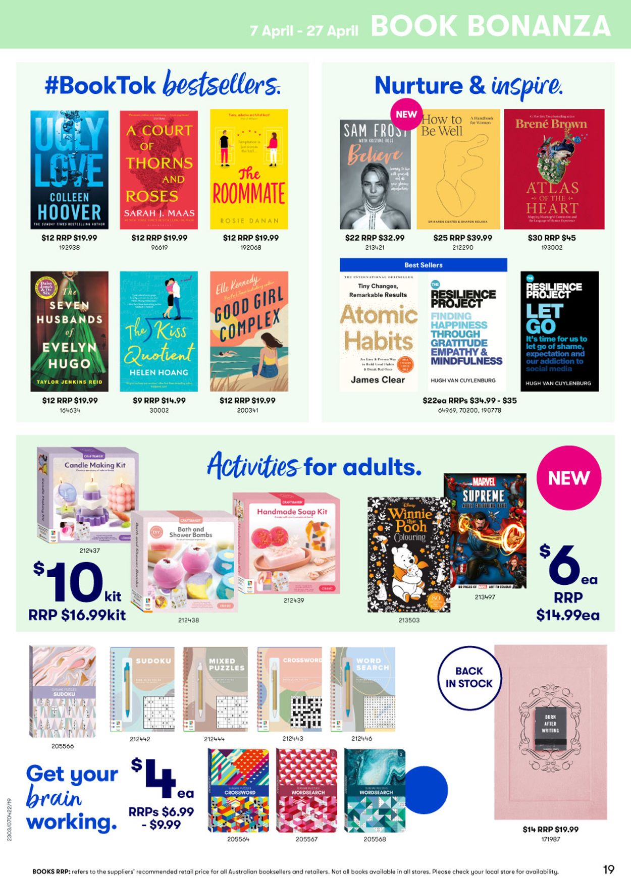 BIG W EASTER 2022 Catalogue - 07/04-17/04/2022 (Page 19)