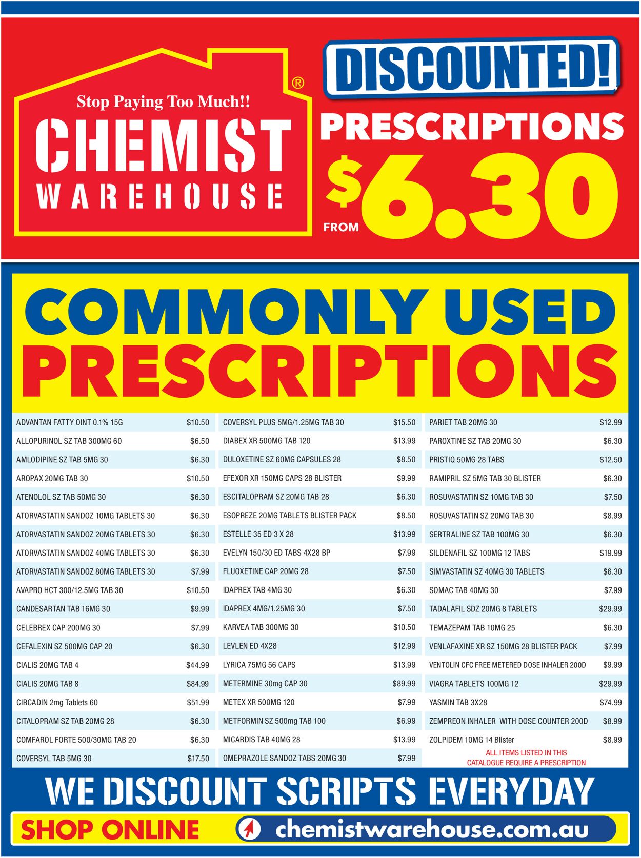 Chemist Warehouse Catalogue - 05/04-31/12/2023