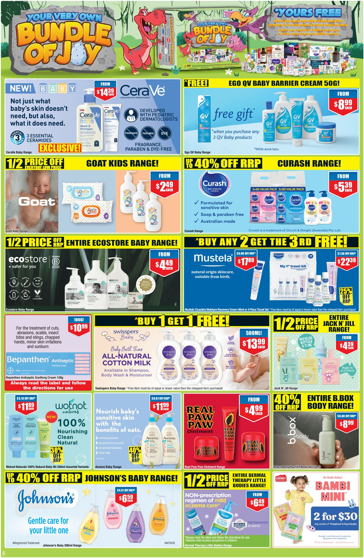 Chemist Warehouse Catalogue - 19/08-03/09/2023 (Page 6)