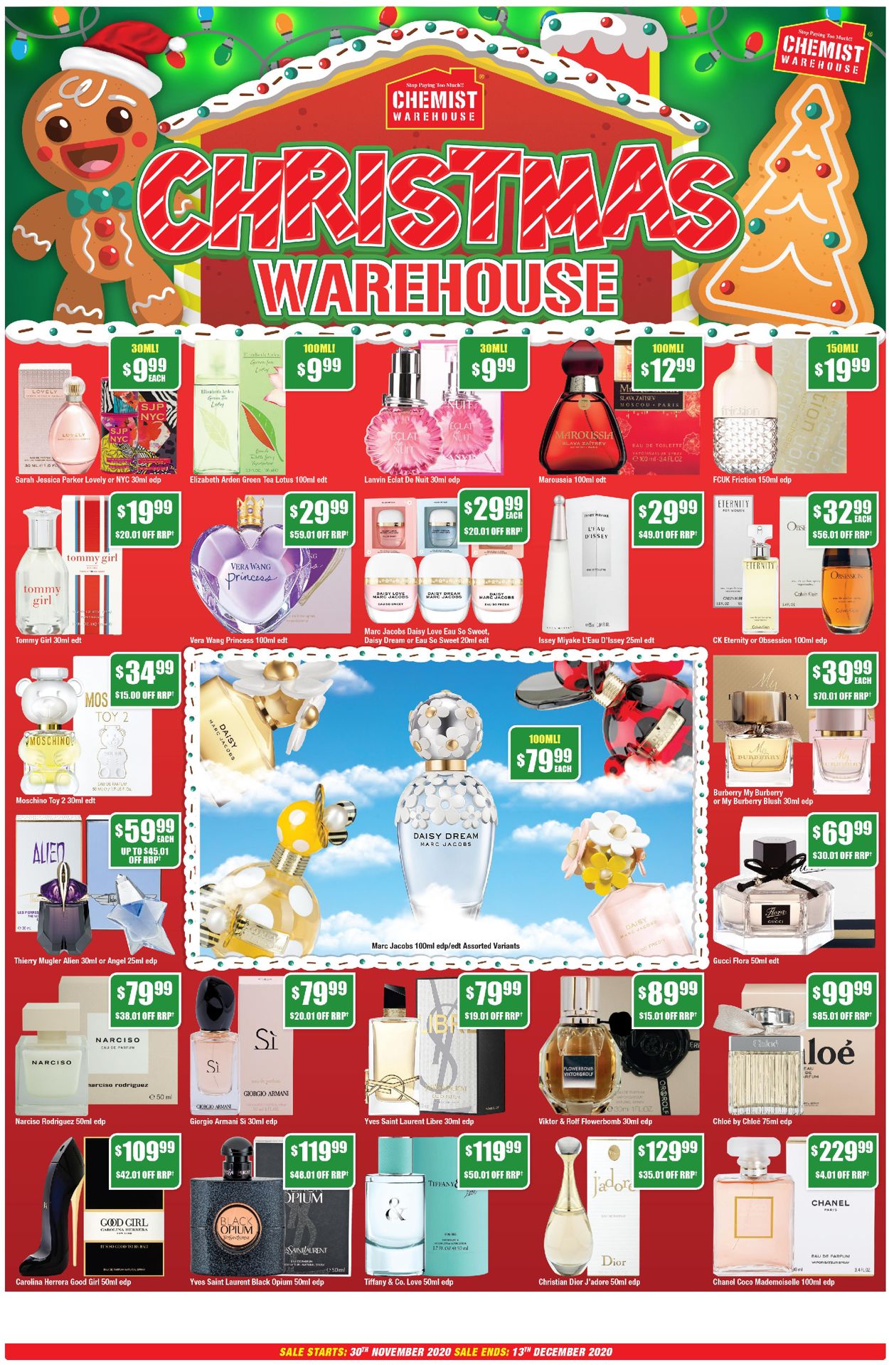 Chemist Warehouse - Christmas 2020 Catalogue - 30/11-13/12/2020