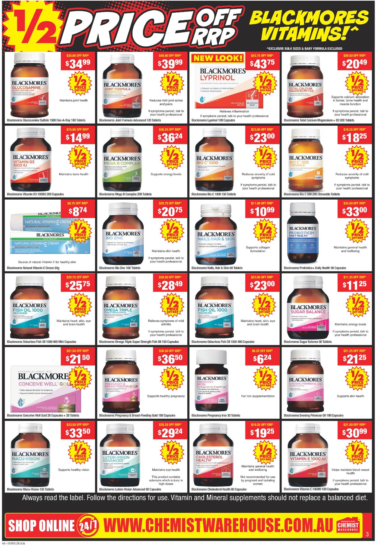 Chemist Warehouse - Boxing Day 2020 Catalogue - 26/12-31/12/2020 (Page 3)