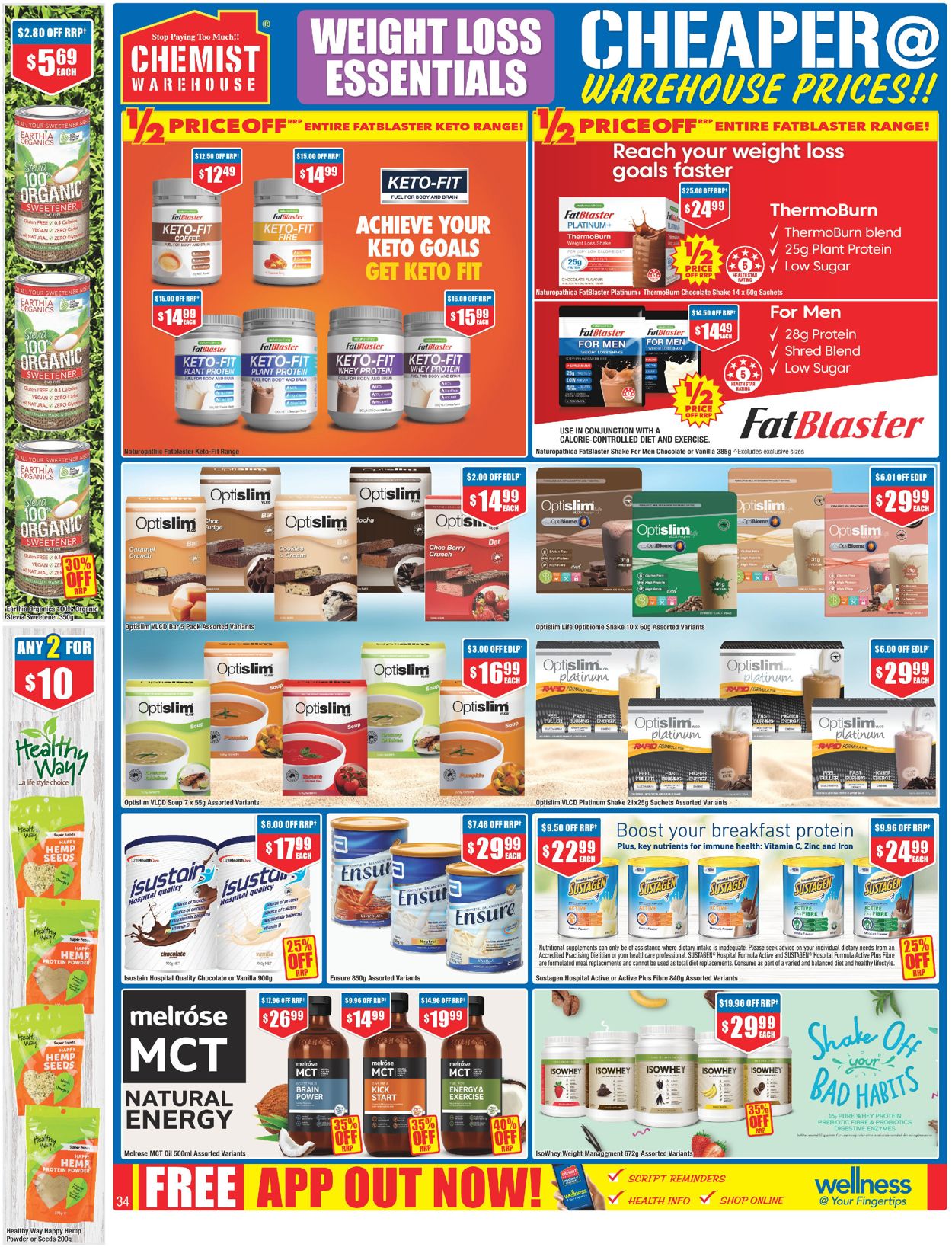 Chemist Warehouse Catalogue - 25/03-07/04/2021 (Page 34)