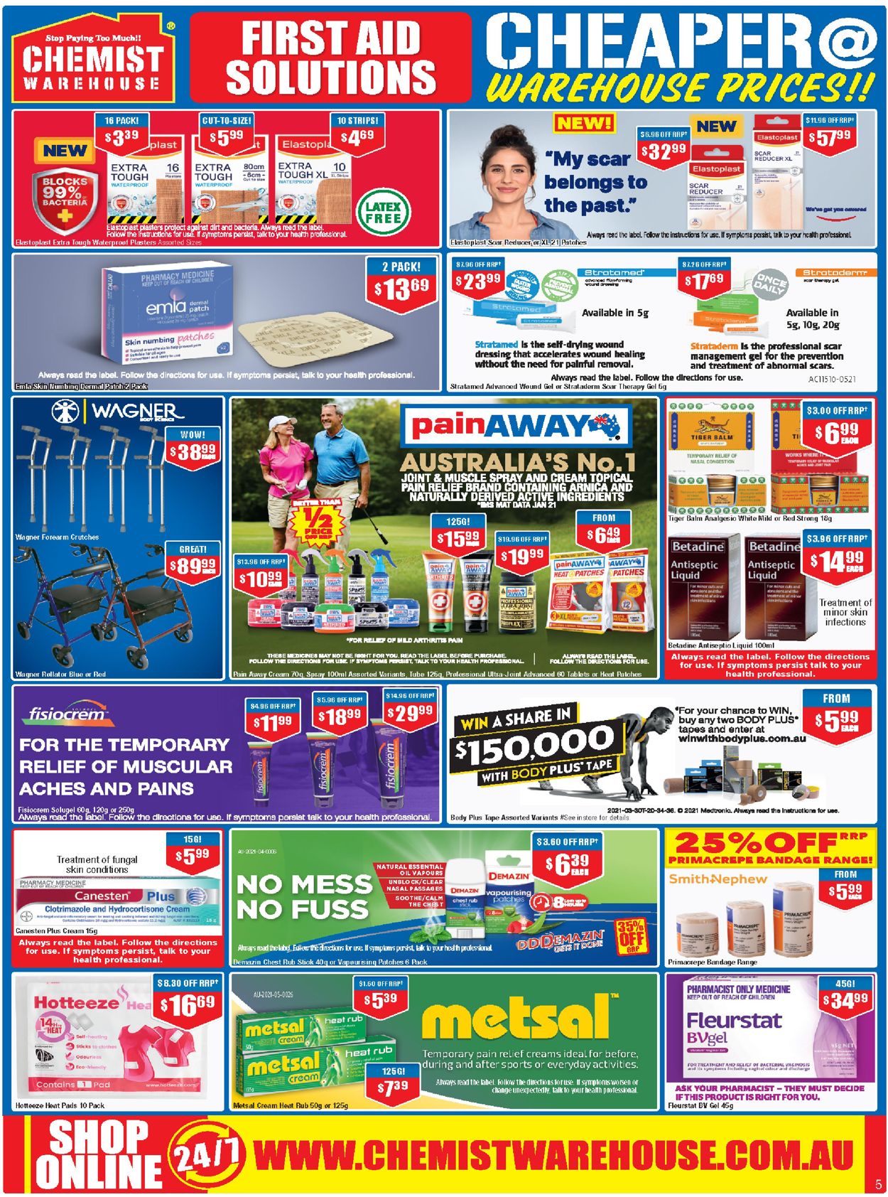 Chemist Warehouse Catalogue - 22/07-04/08/2021 (Page 5)