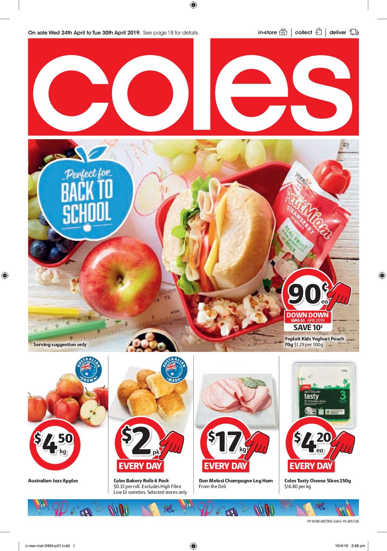Coles - NSW/ACT Catalogue - 24/04-30/04/2019