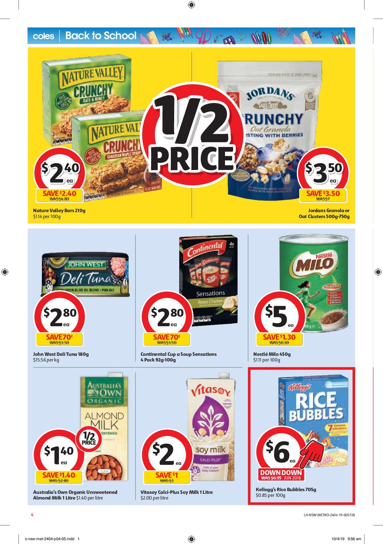 Coles - NSW/ACT Catalogue - 24/04-30/04/2019 (Page 4)