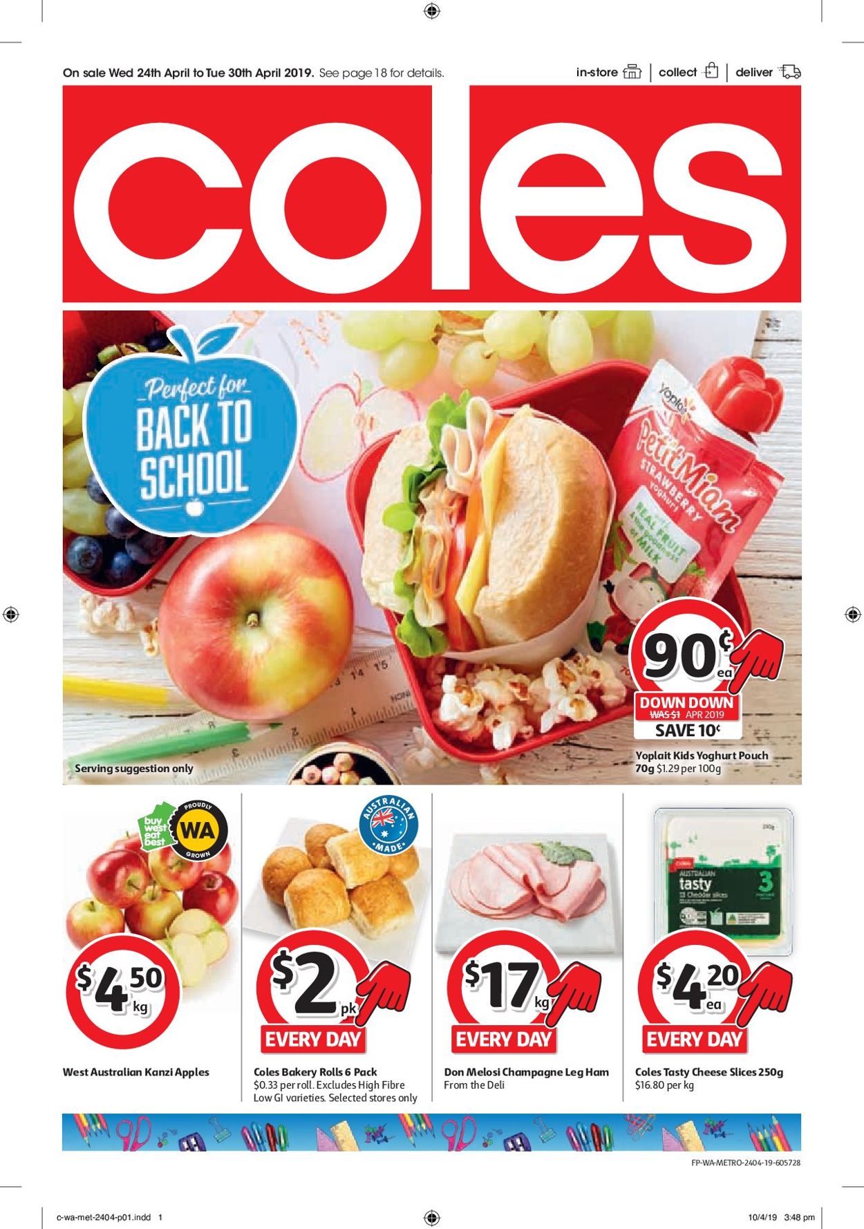 Coles - WA Catalogue - 24/04-30/04/2019
