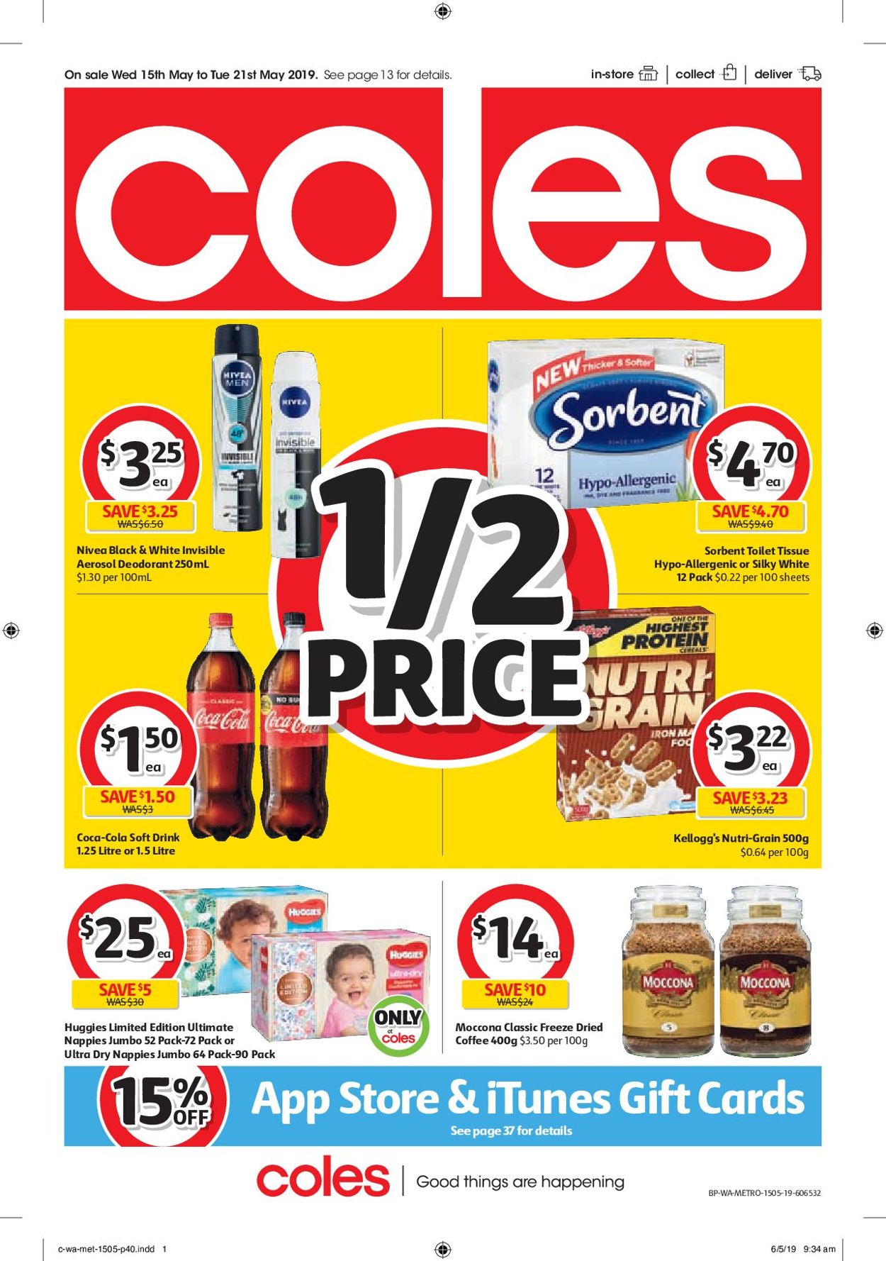 Coles Catalogue - 15/05-21/05/2019 (Page 40)