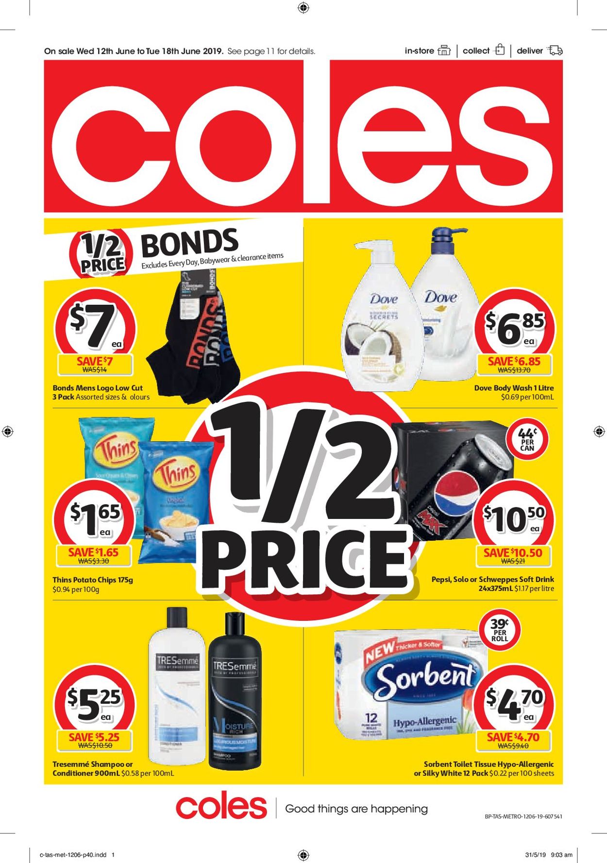 Coles Catalogue - 12/06-18/06/2019 (Page 40)