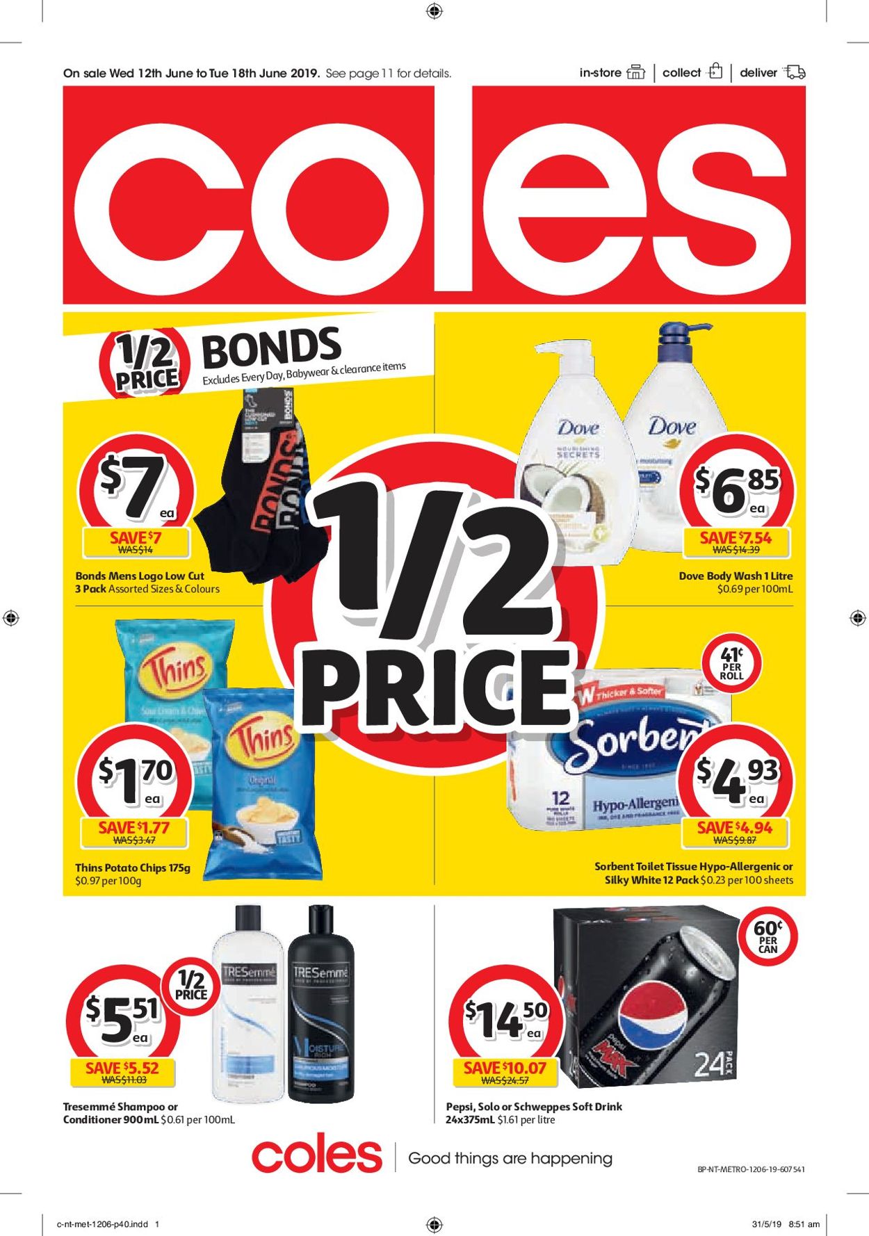 Coles Catalogue - 12/06-18/06/2019 (Page 40)