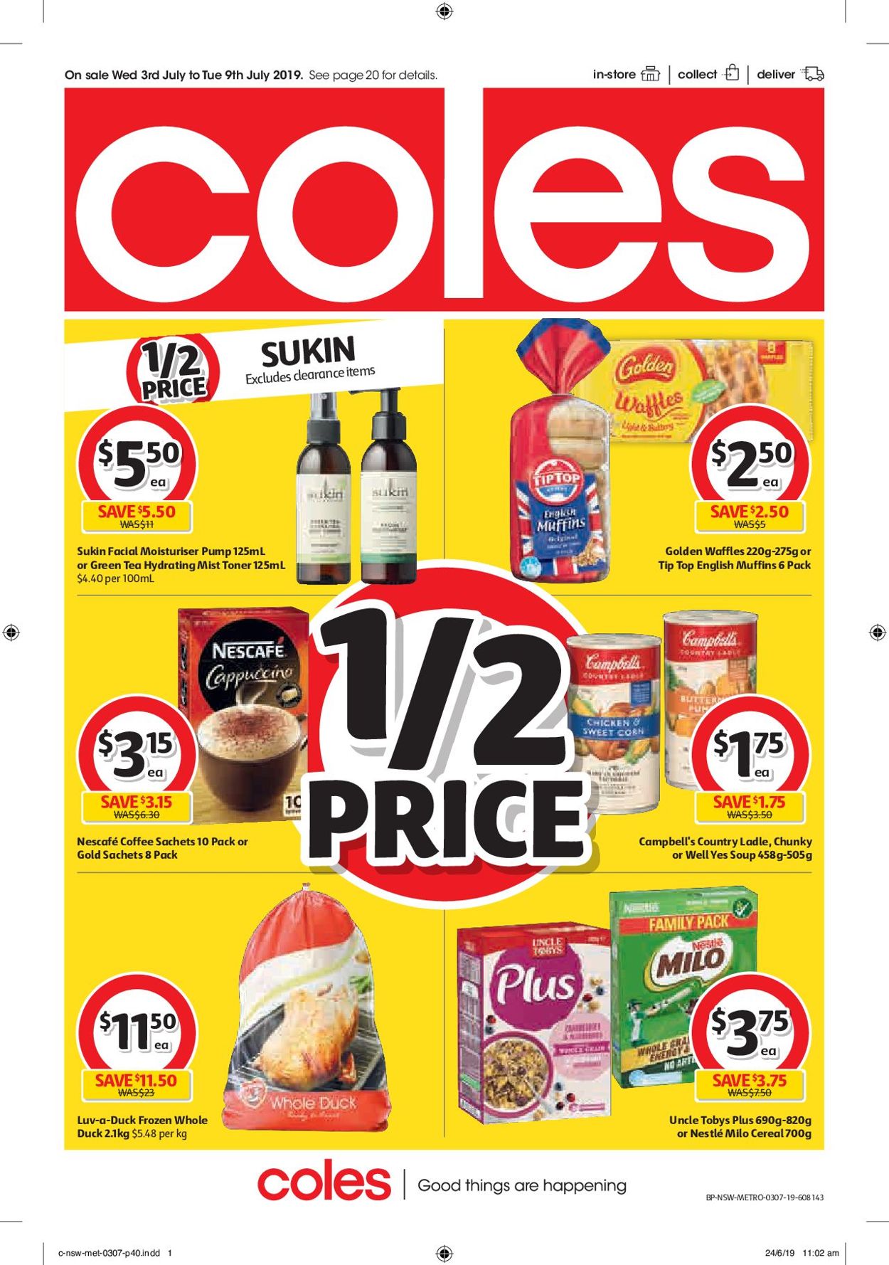 Coles Catalogue - 03/07-09/07/2019 (Page 40)