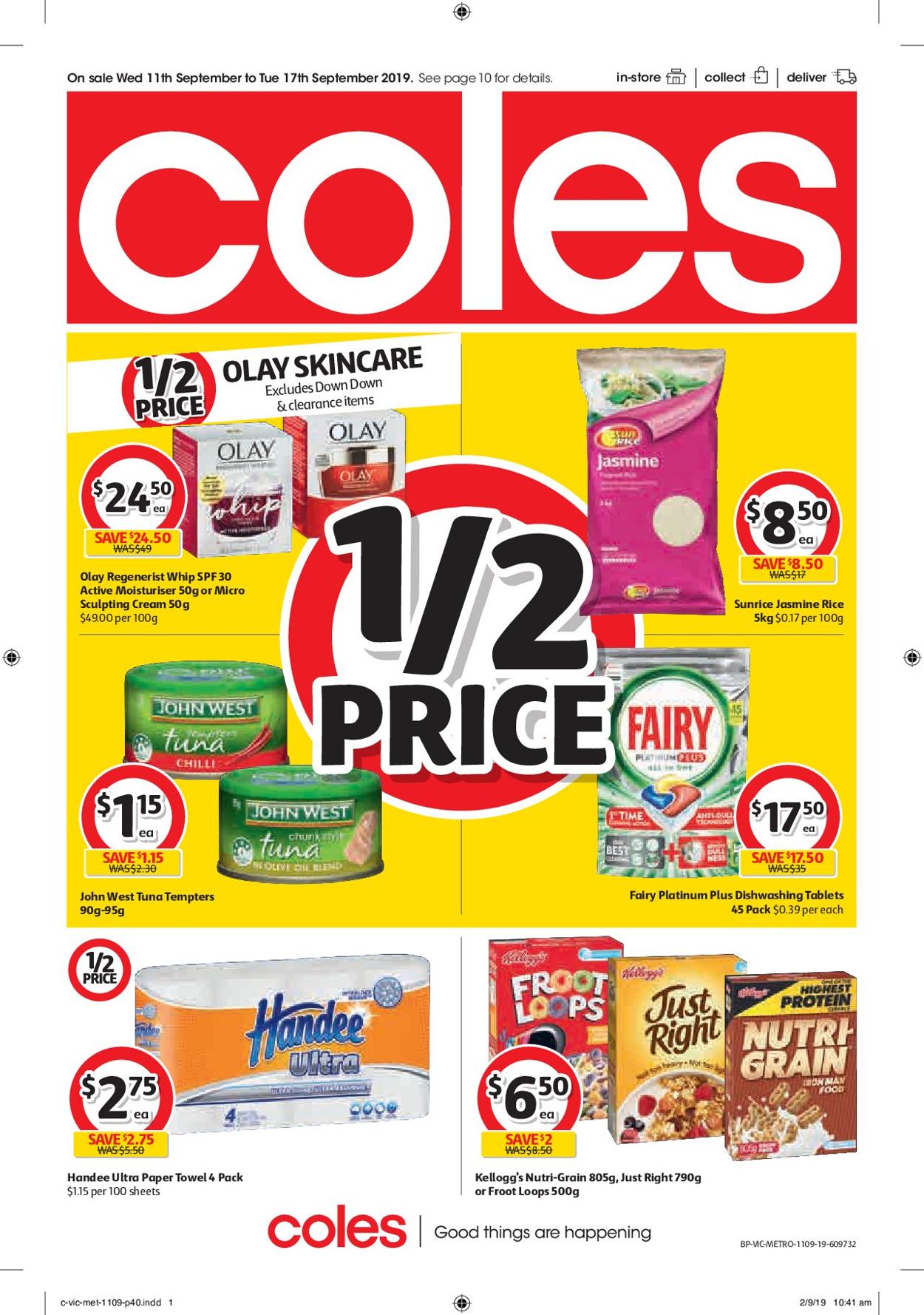 Coles Catalogue - 11/09-17/09/2019 (Page 40)