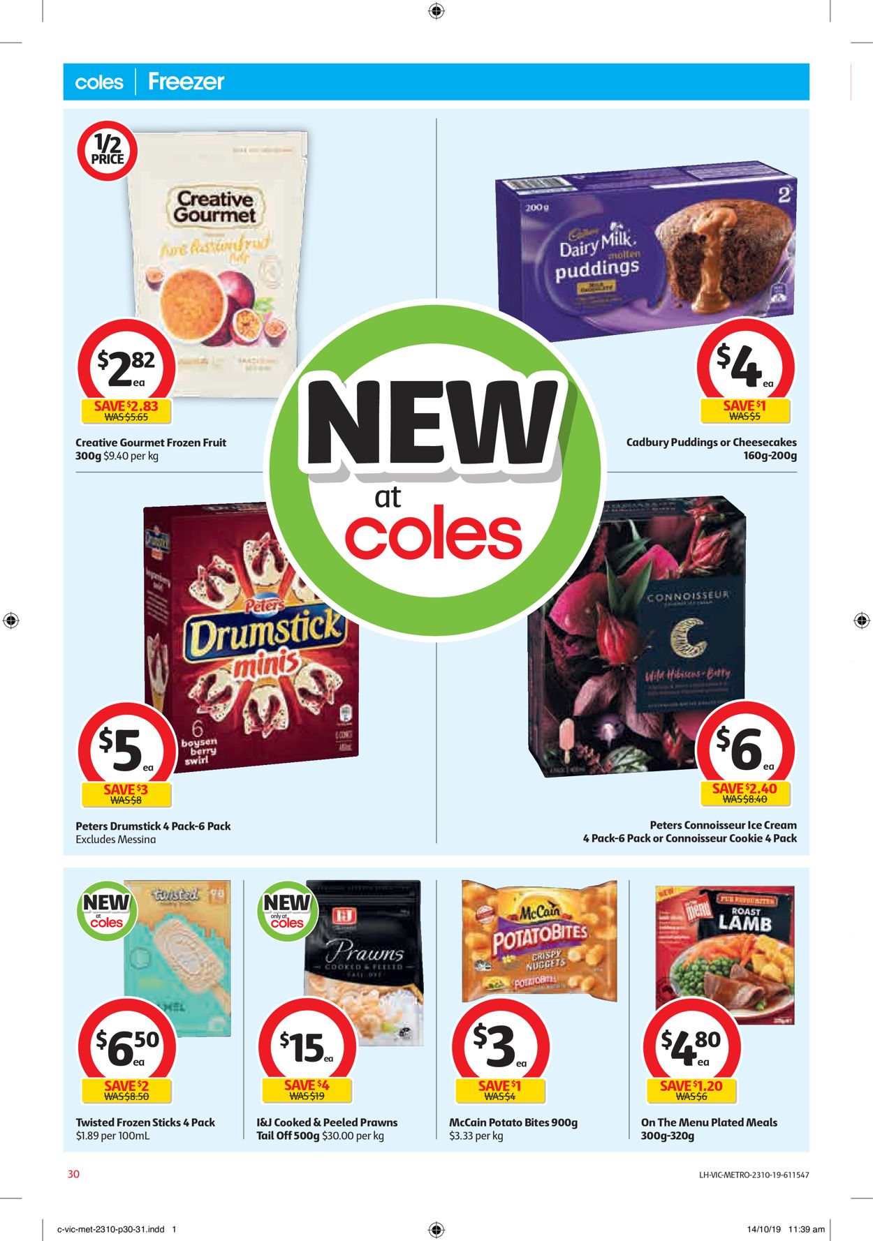 Coles Catalogue - 23/10-29/10/2019 (Page 30)