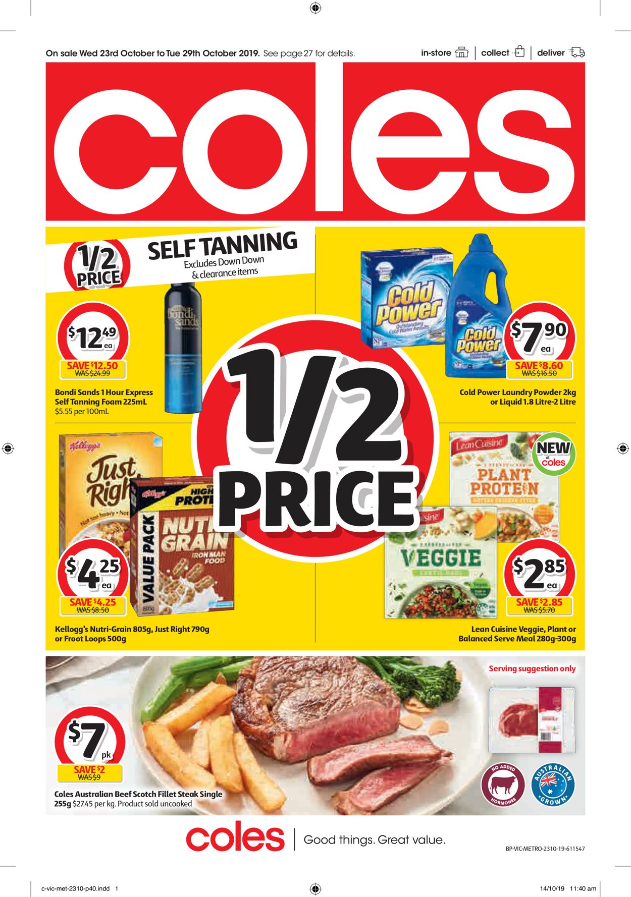 Coles Catalogue - 23/10-29/10/2019 (Page 40)