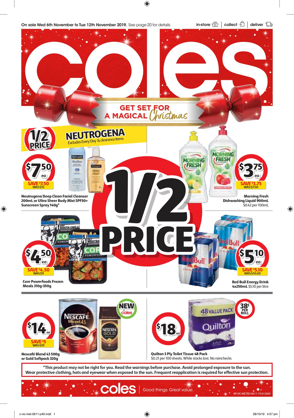 Coles Catalogue - 06/11-12/11/2019 (Page 40)