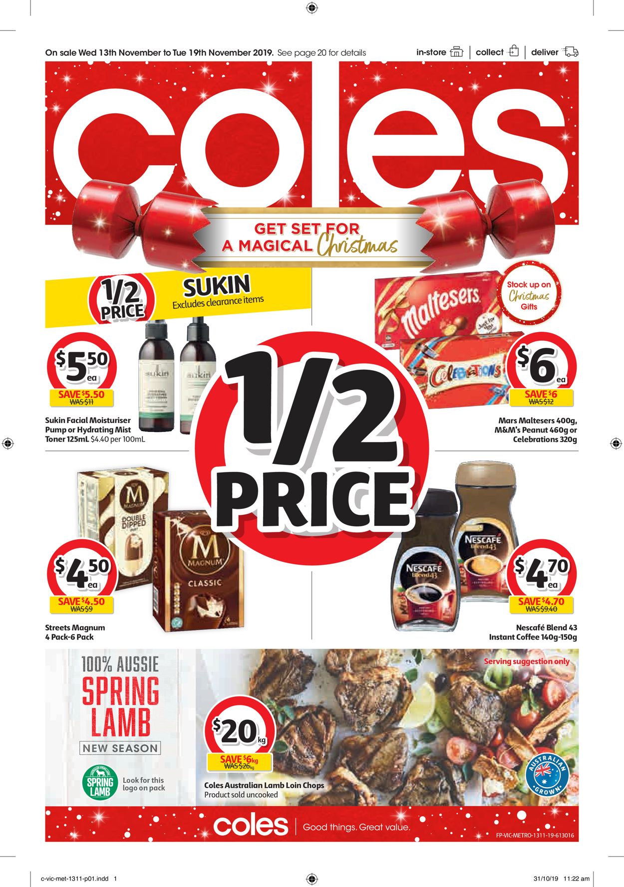 Coles Catalogue - 13/11-19/11/2019