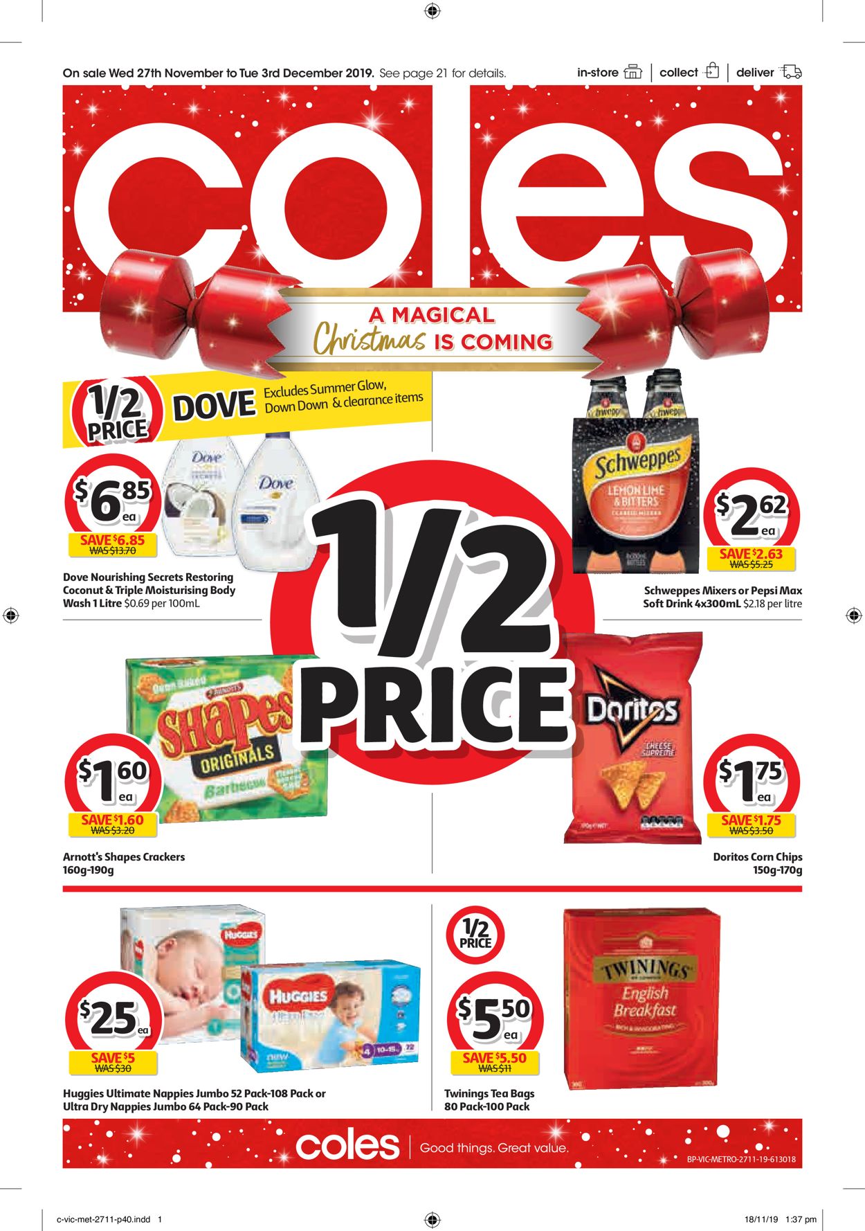 Coles Christmas Catalogue 2019 Catalogue - 27/11-03/12/2019 (Page 40)