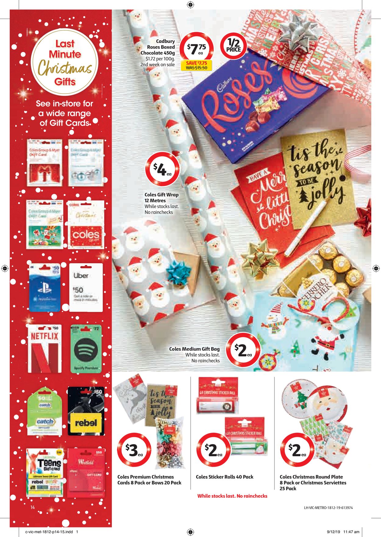 Coles Christmas Catalogue 2019 Catalogue - 18/12-24/12/2019 (Page 14)