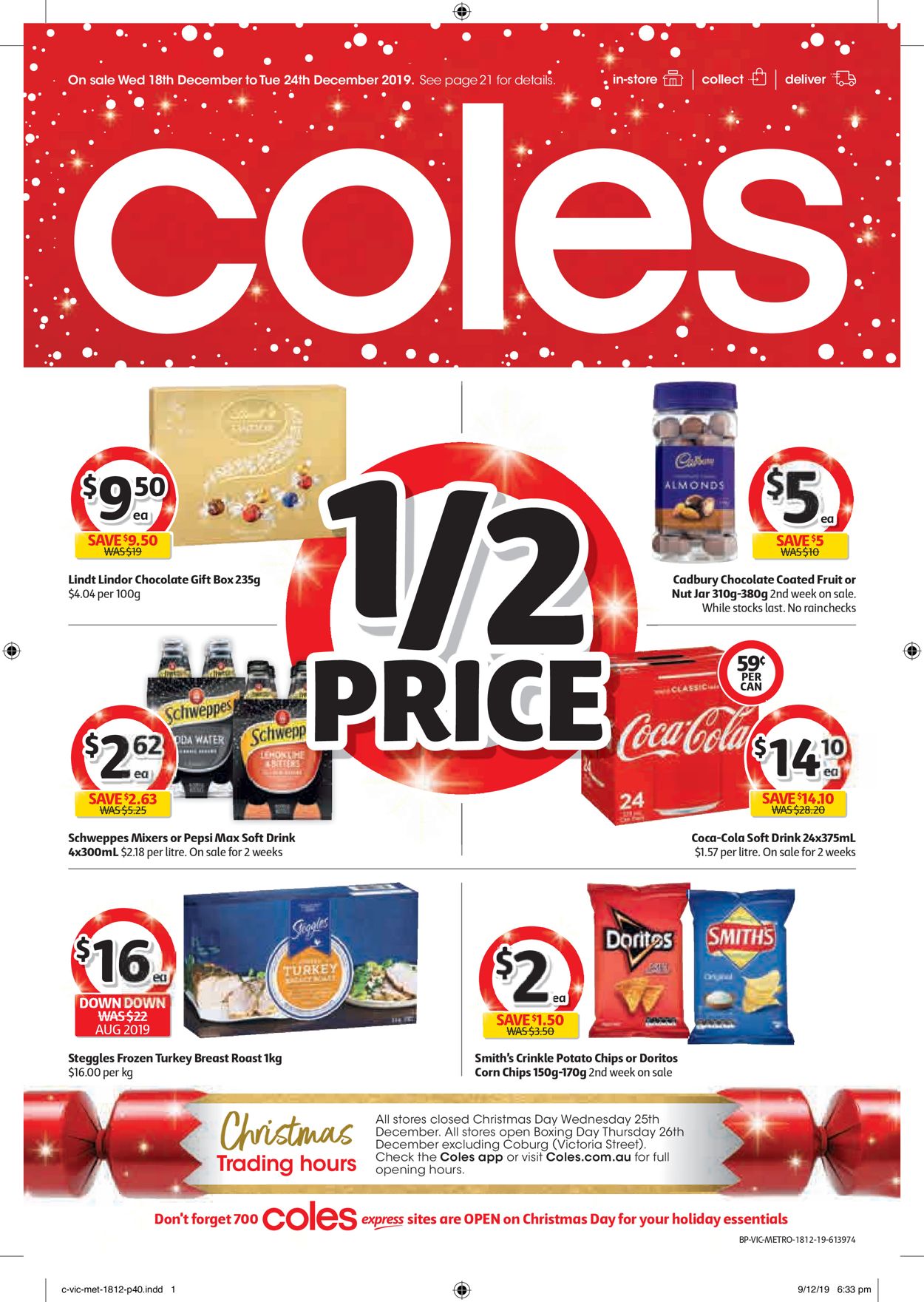Coles Christmas Catalogue 2019 Catalogue - 18/12-24/12/2019 (Page 40)