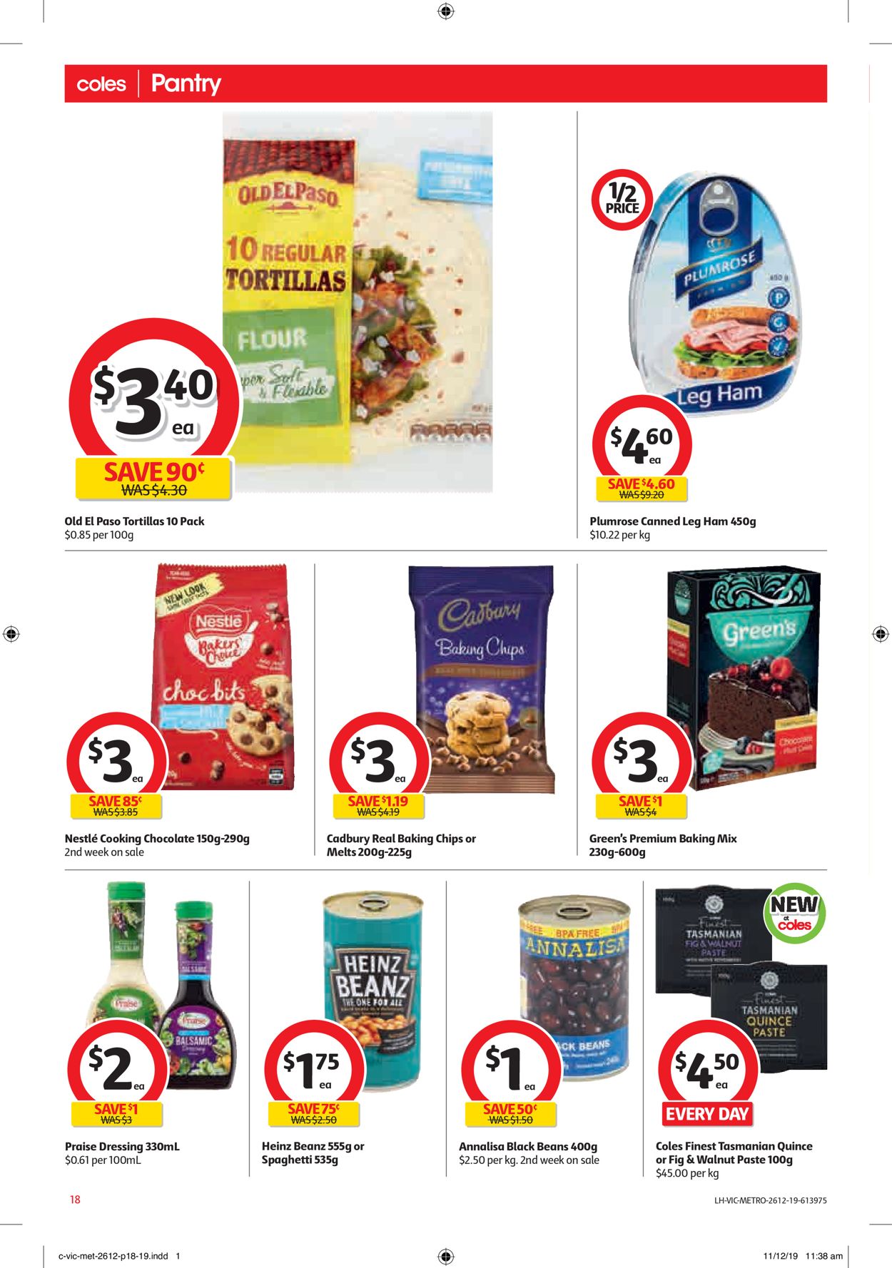 Coles New Year Catalogue Catalogue - 26/12-31/12/2019 (Page 18)