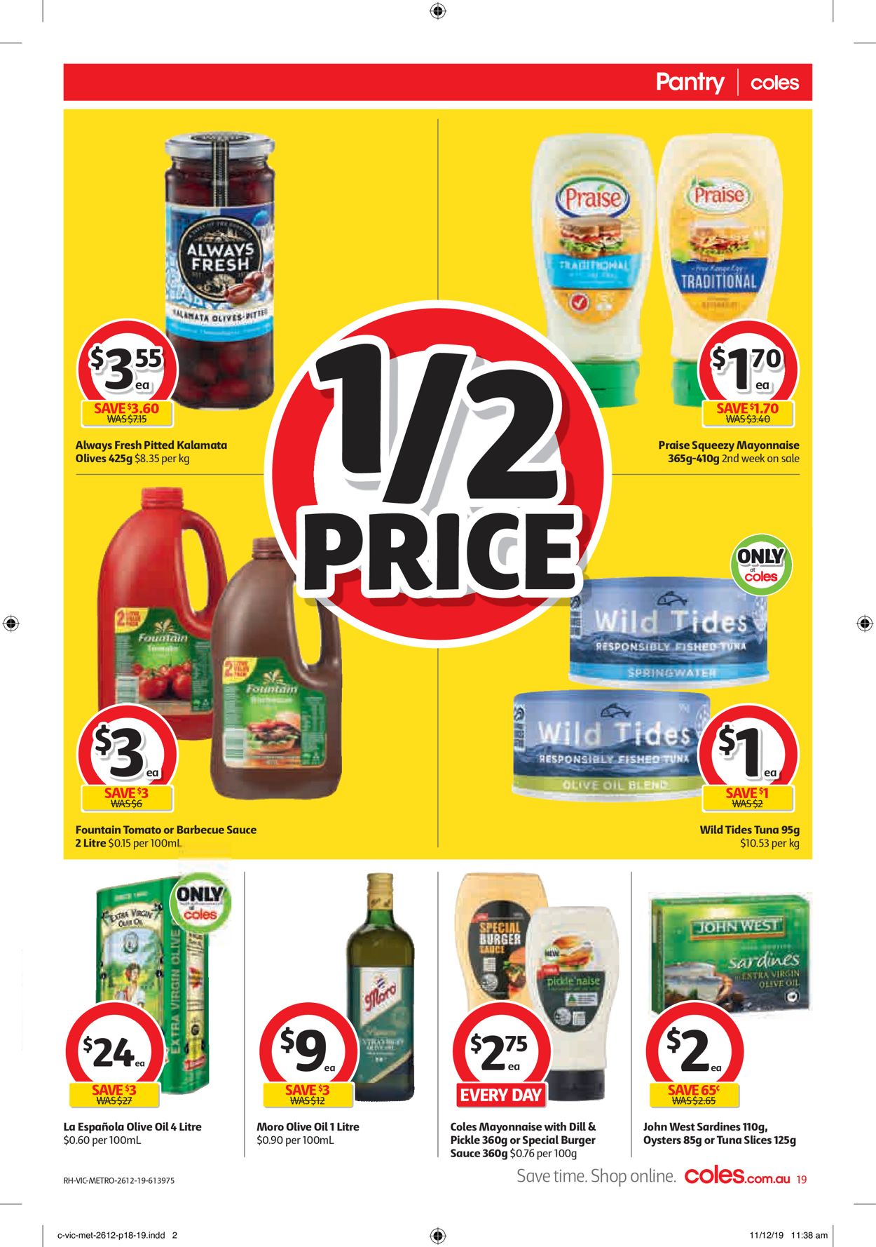 Coles New Year Catalogue Catalogue - 26/12-31/12/2019 (Page 19)