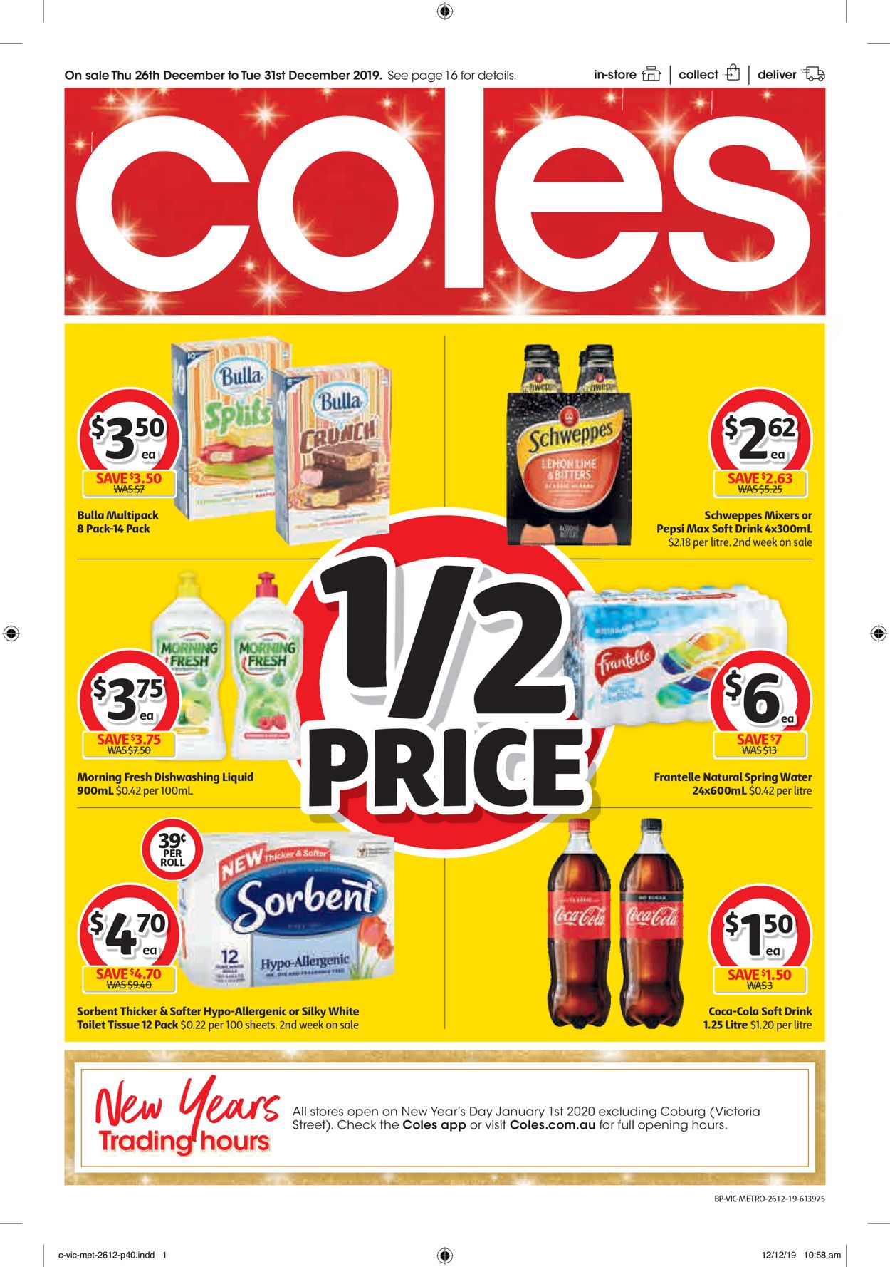 Coles New Year Catalogue Catalogue - 26/12-31/12/2019 (Page 40)