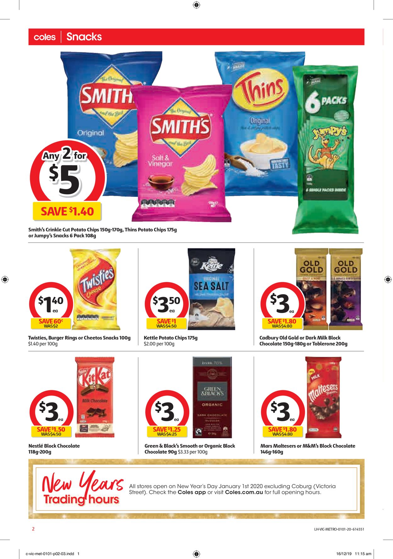 Coles New Year Catalogue 2020 Catalogue - 01/01-07/01/2020 (Page 2)