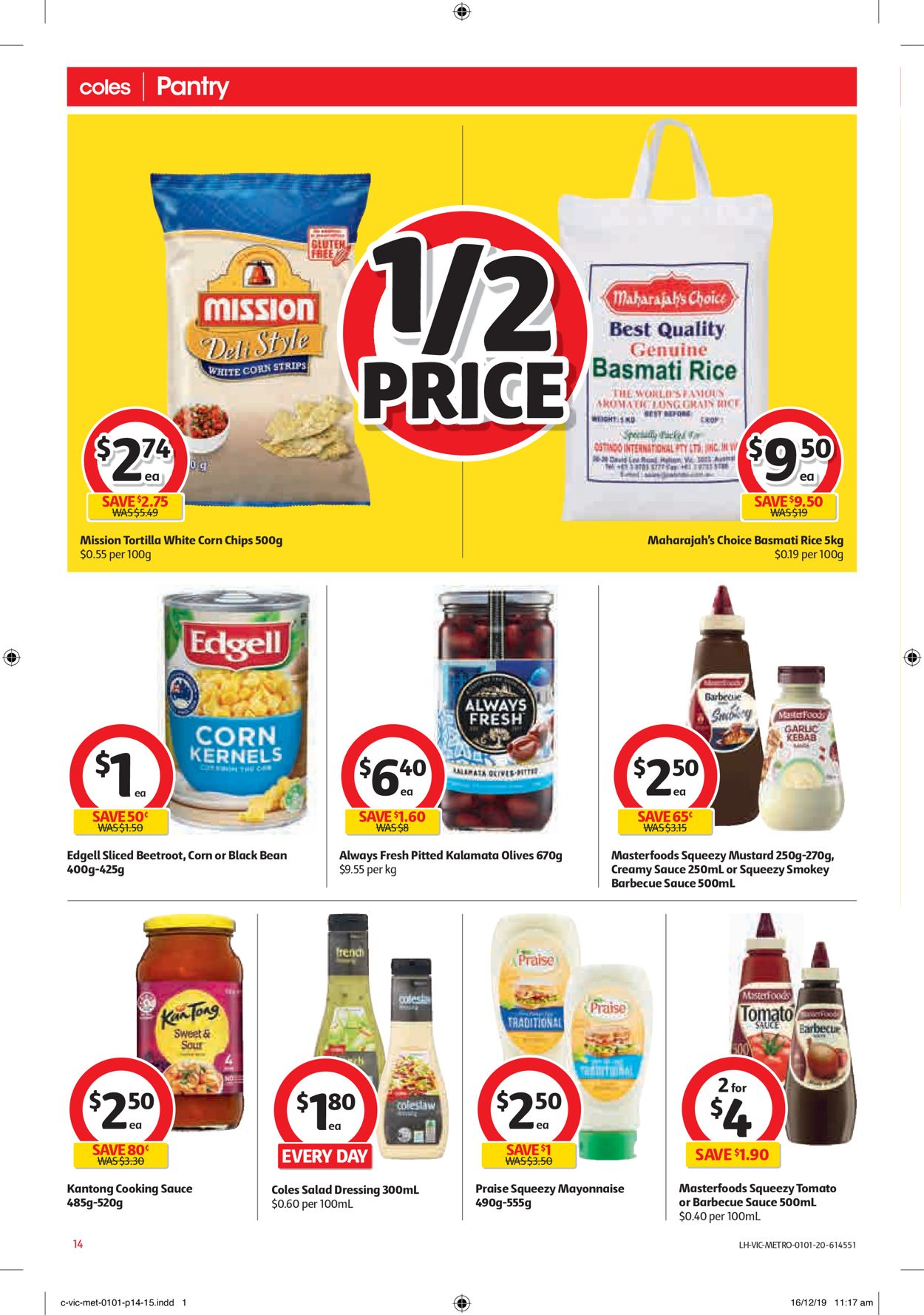 Coles New Year Catalogue 2020 Catalogue - 01/01-07/01/2020 (Page 14)