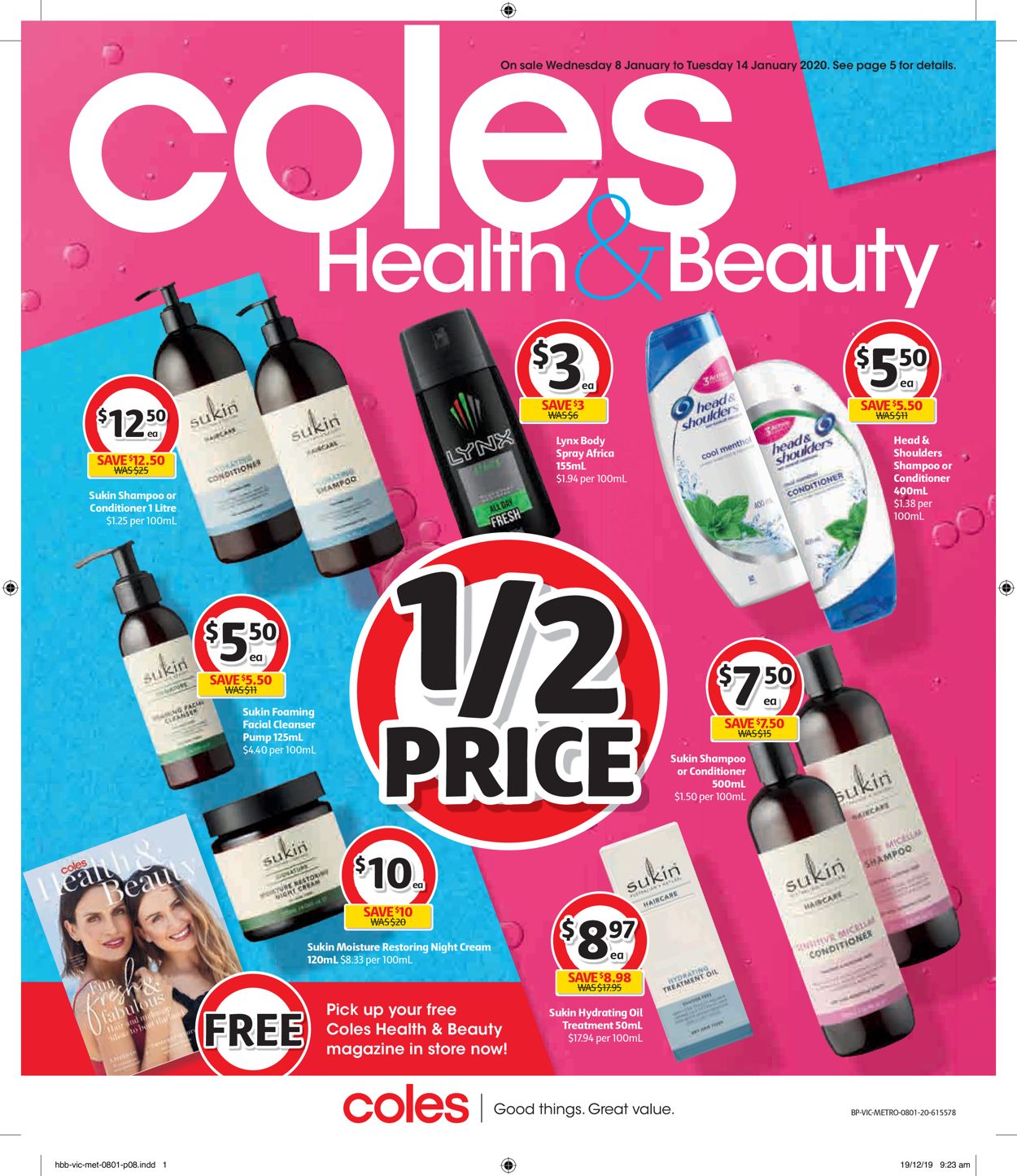 Coles Catalogue - 08/01-14/01/2020 (Page 8)