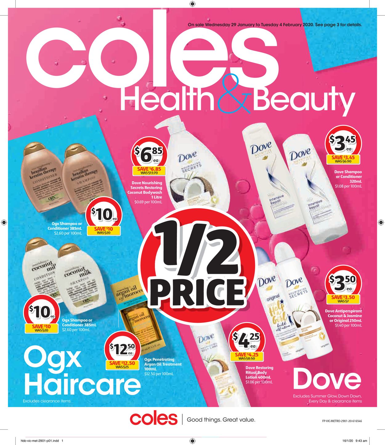 Coles Catalogue - 29/01-04/02/2020