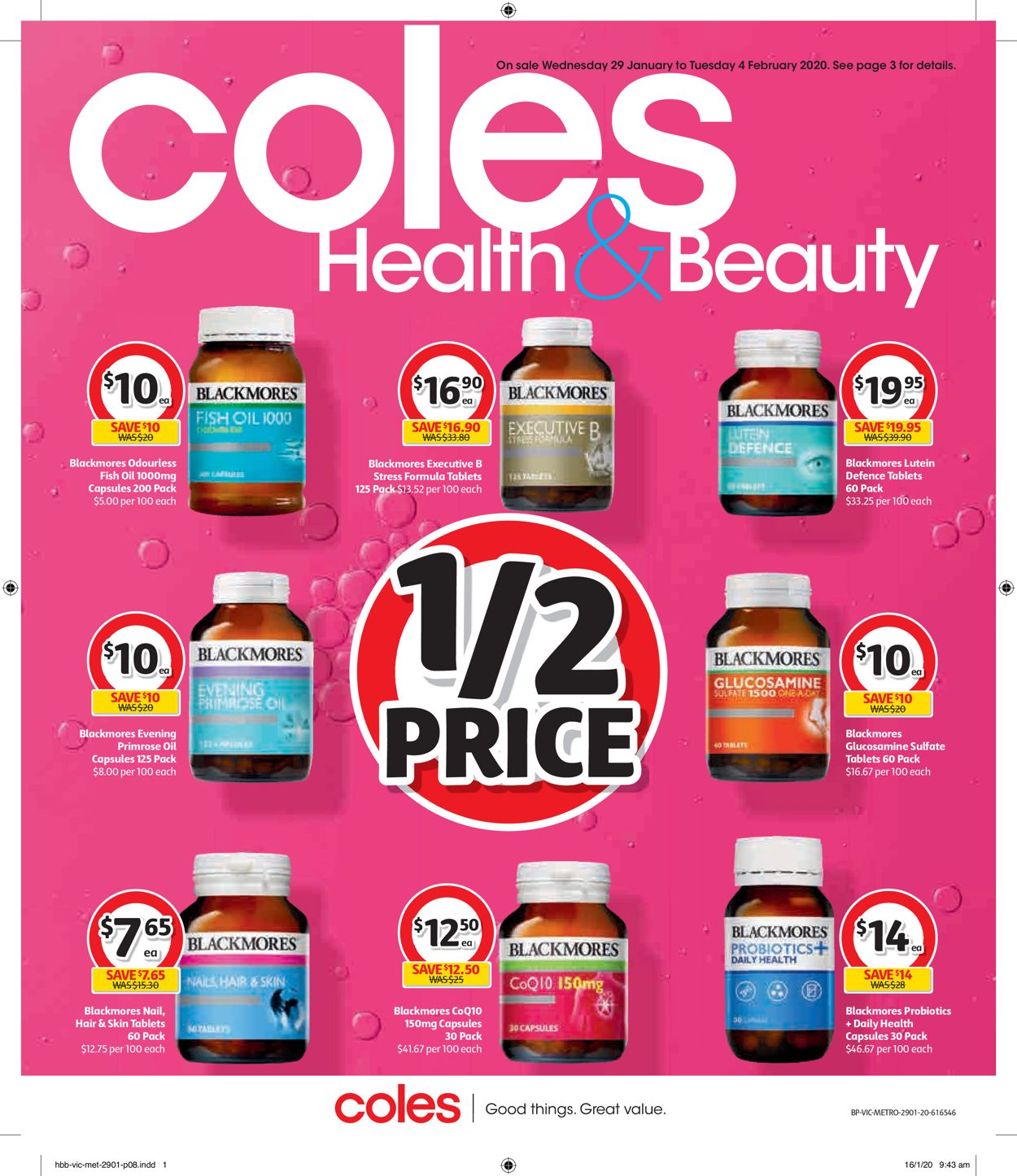 Coles Catalogue - 29/01-04/02/2020 (Page 8)