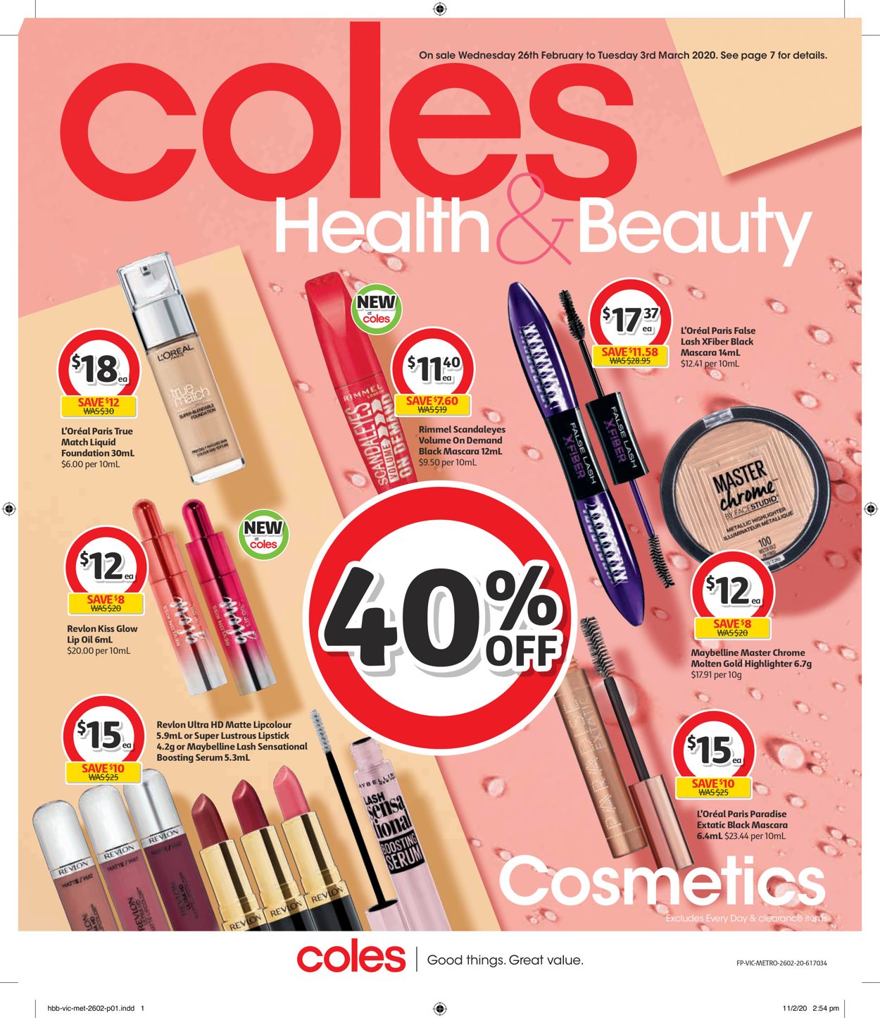 Coles Catalogue - 26/02-03/03/2020