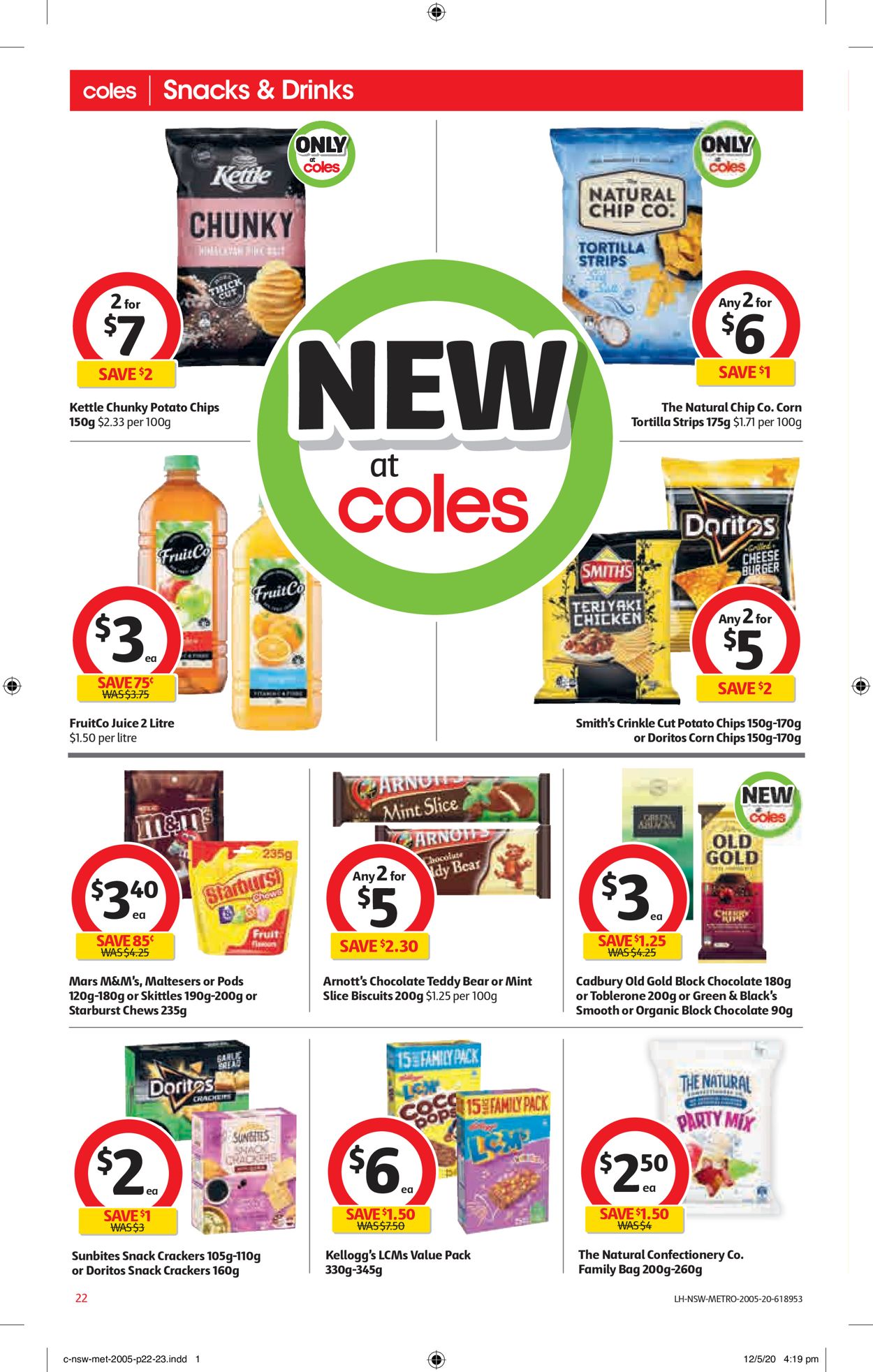 Coles Catalogue - 20/05-26/05/2020 (Page 22)