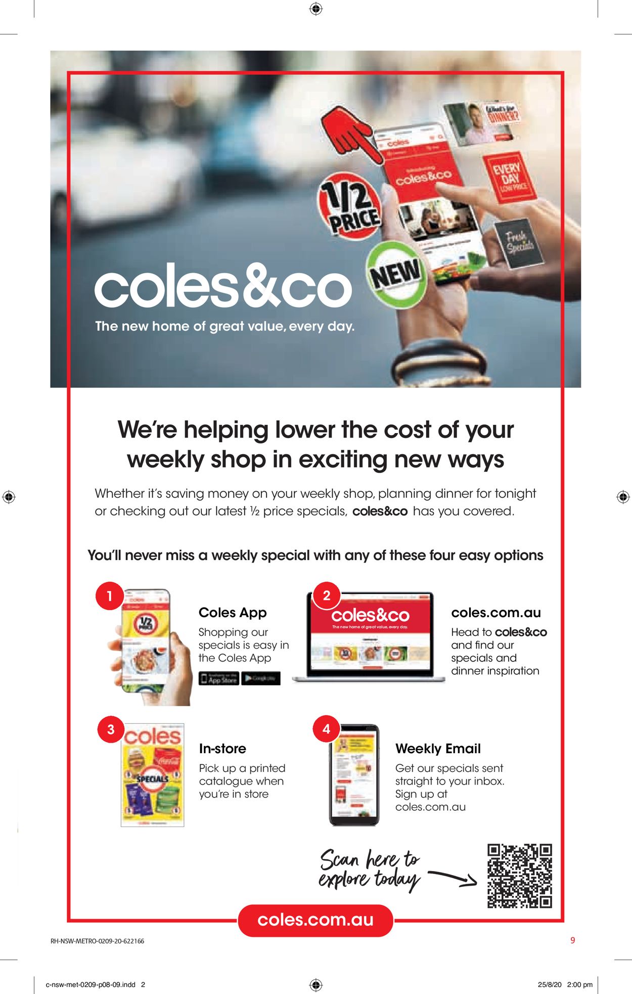 Coles Catalogue - 02/09-08/09/2020 (Page 9)