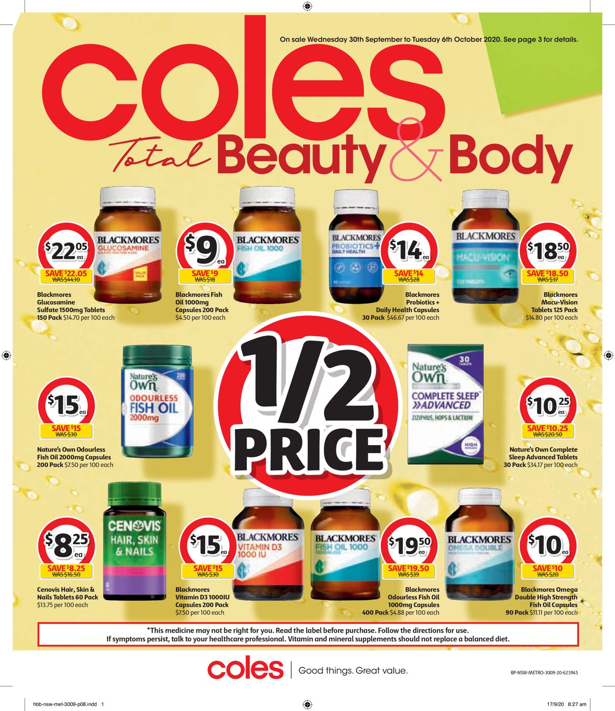 Coles Catalogue - 30/09-06/10/2020 (Page 8)